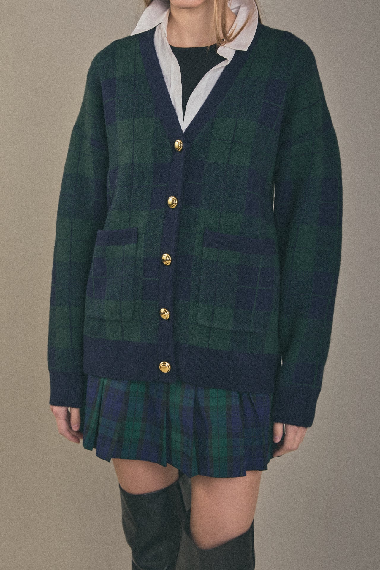 Check Cardigan - Image 13