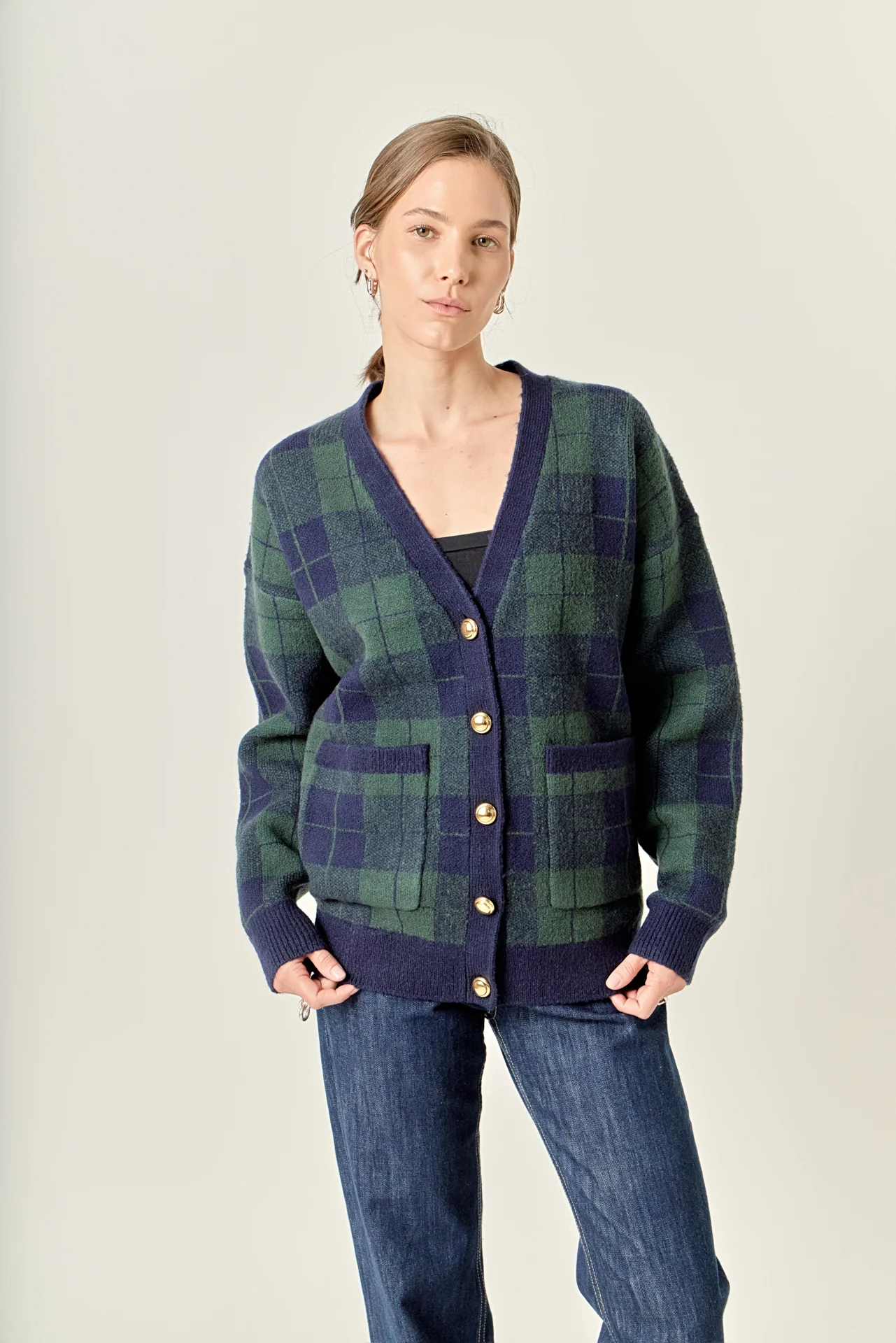 Check Cardigan - Image 17