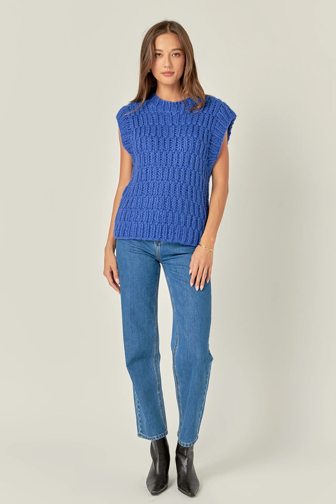 Chunky Knit Sweater Vest - Image 27