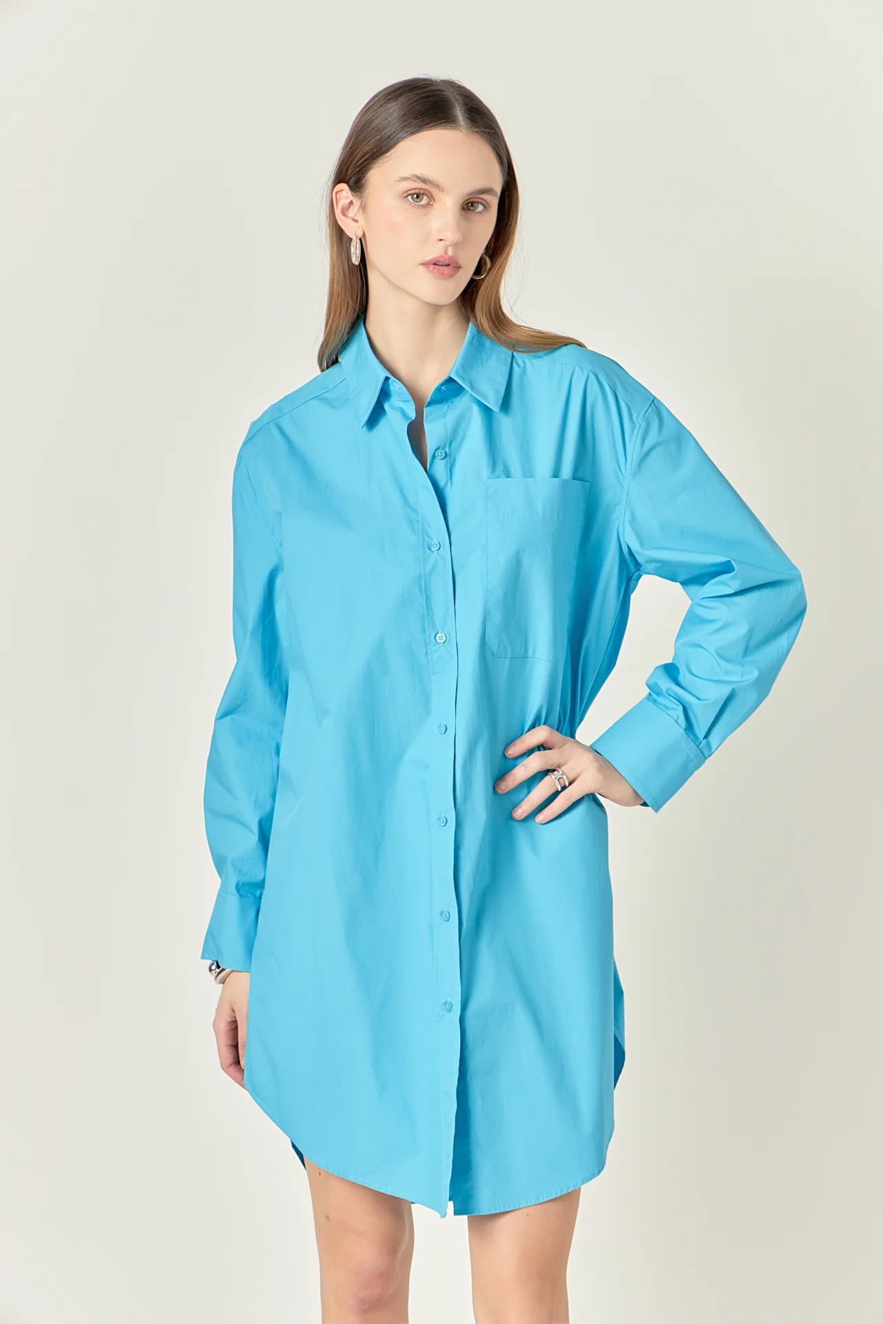 Classic Collared Dress Shirt - Image 10