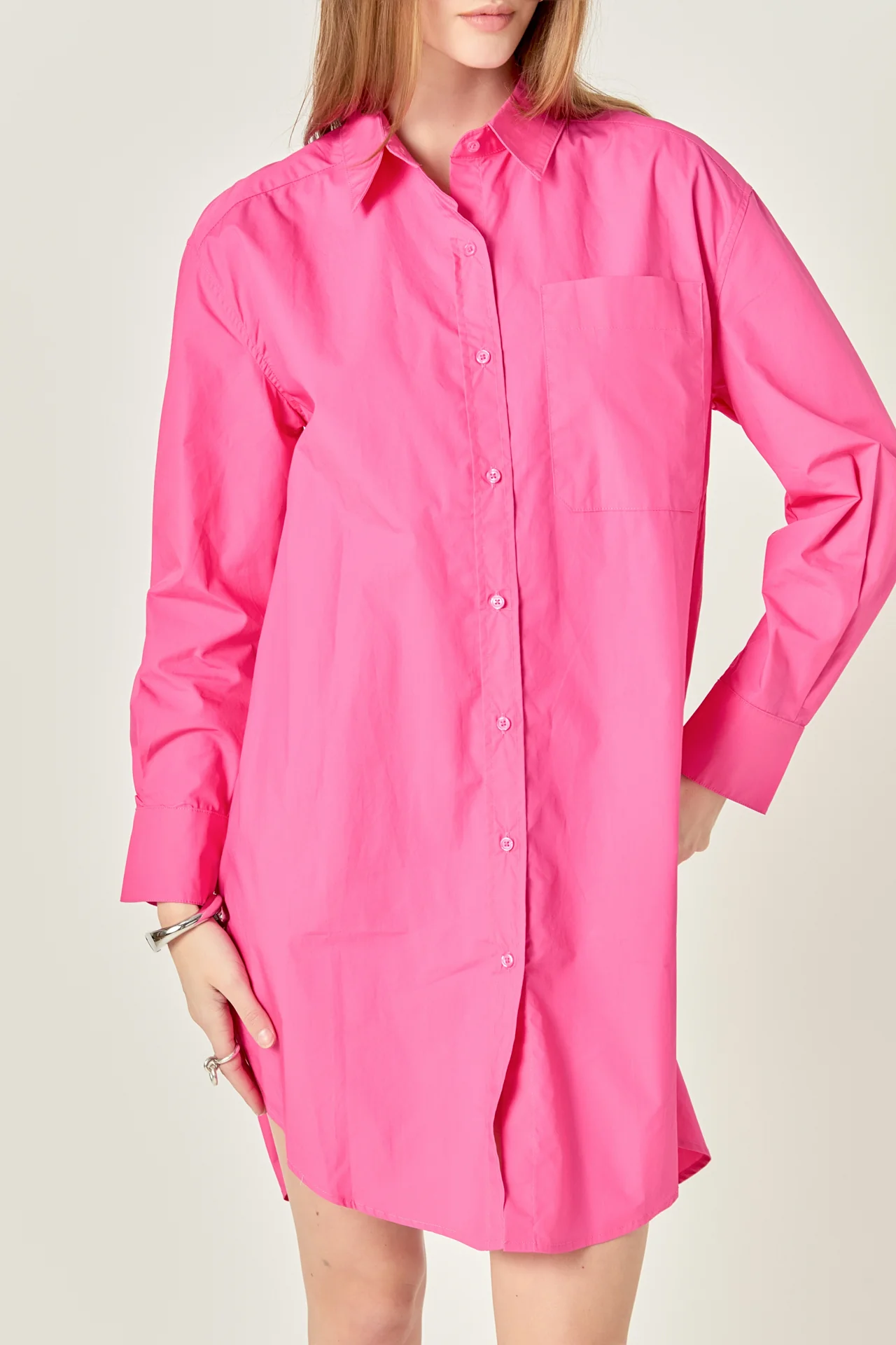 Classic Collared Dress Shirt - Image 12