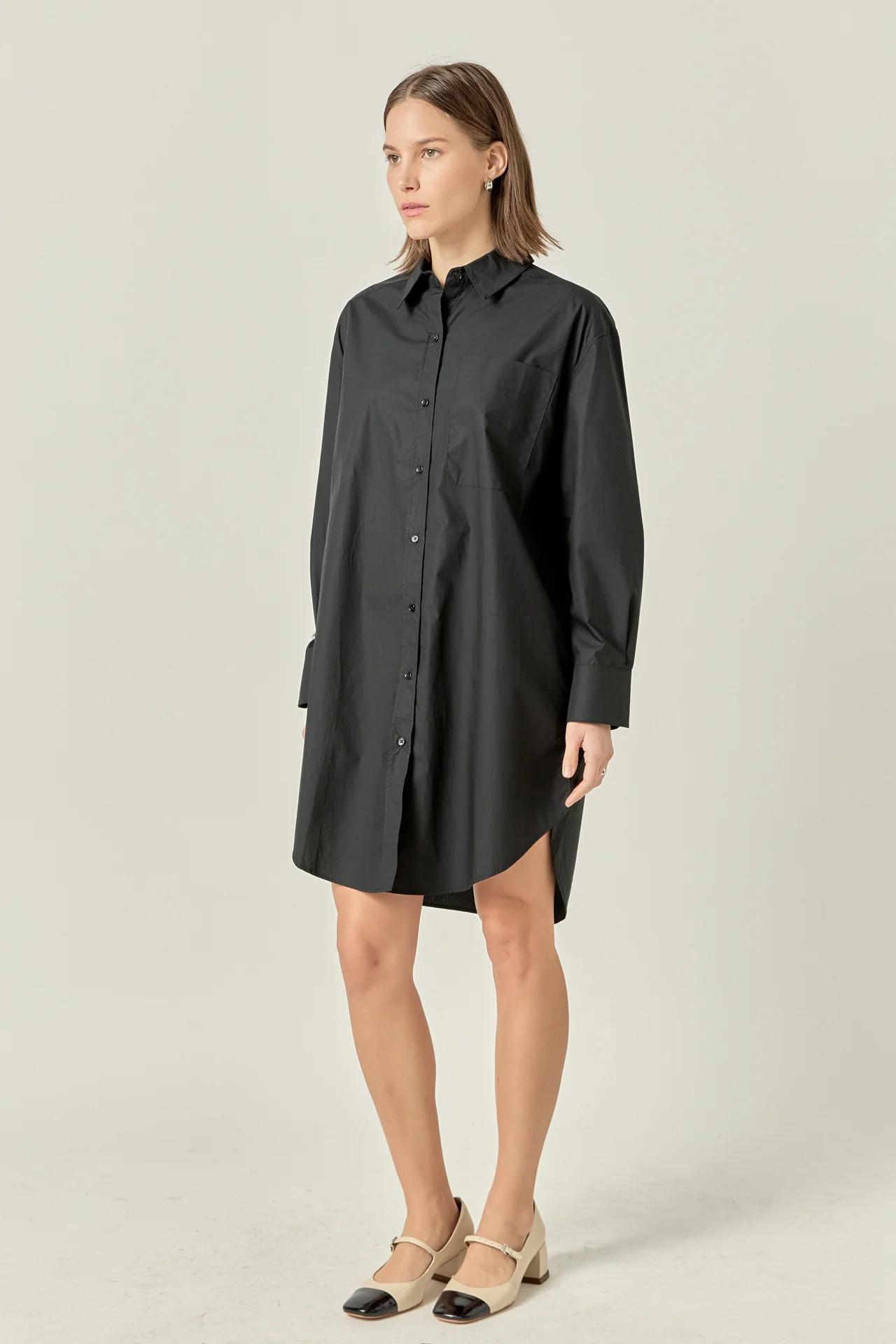 Classic Collared Dress Shirt - Image 18