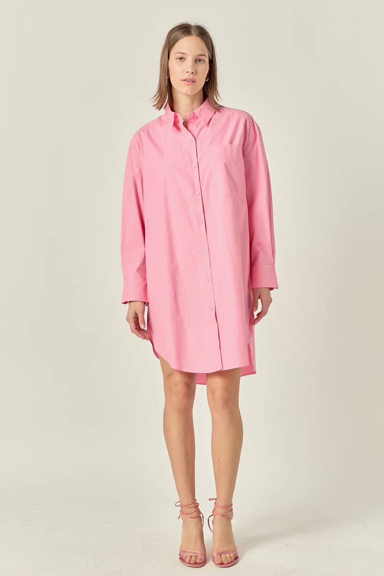 Classic Collared Dress Shirt - Image 21