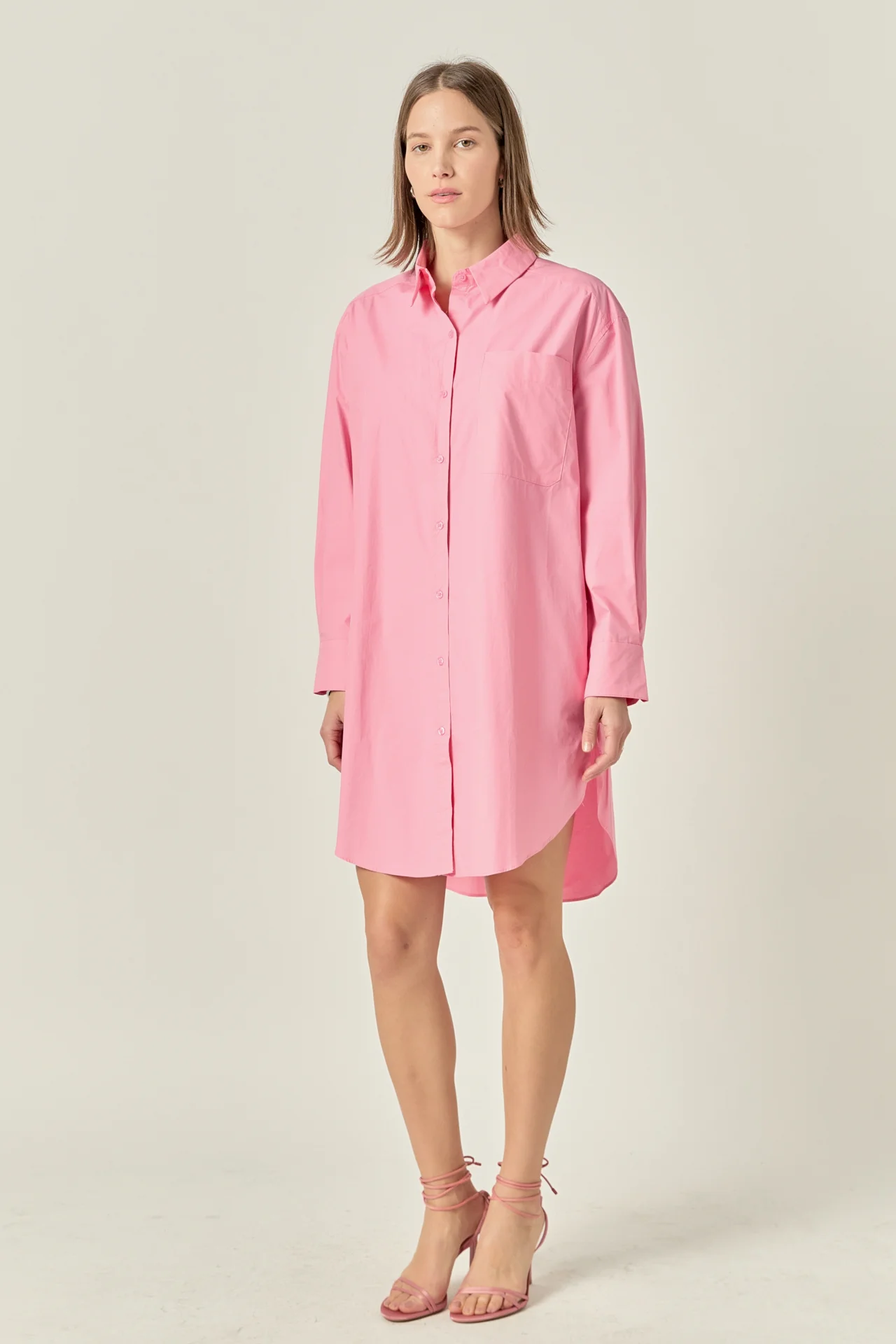 Classic Collared Dress Shirt - Image 23