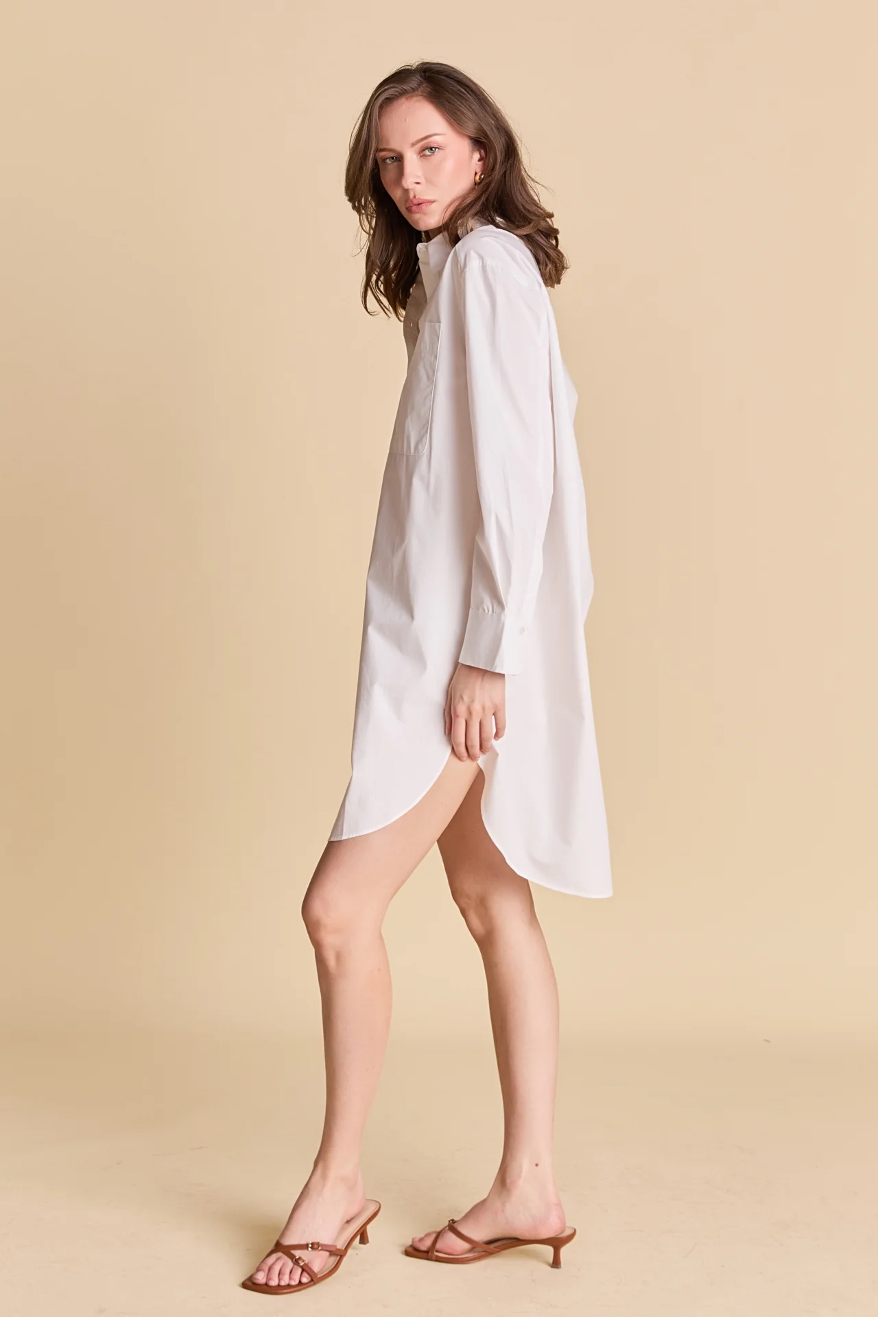 Classic Collared Dress Shirt - Image 3