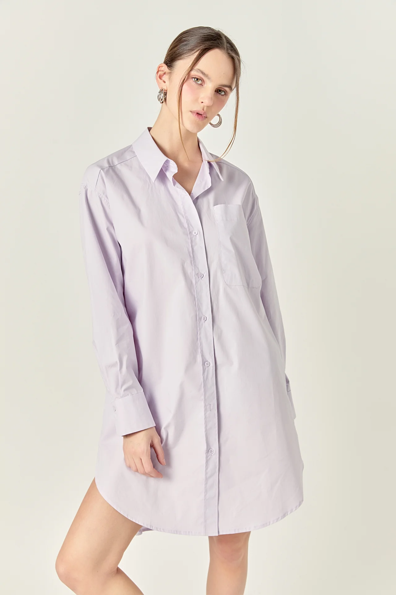 Classic Collared Dress Shirt - Image 30