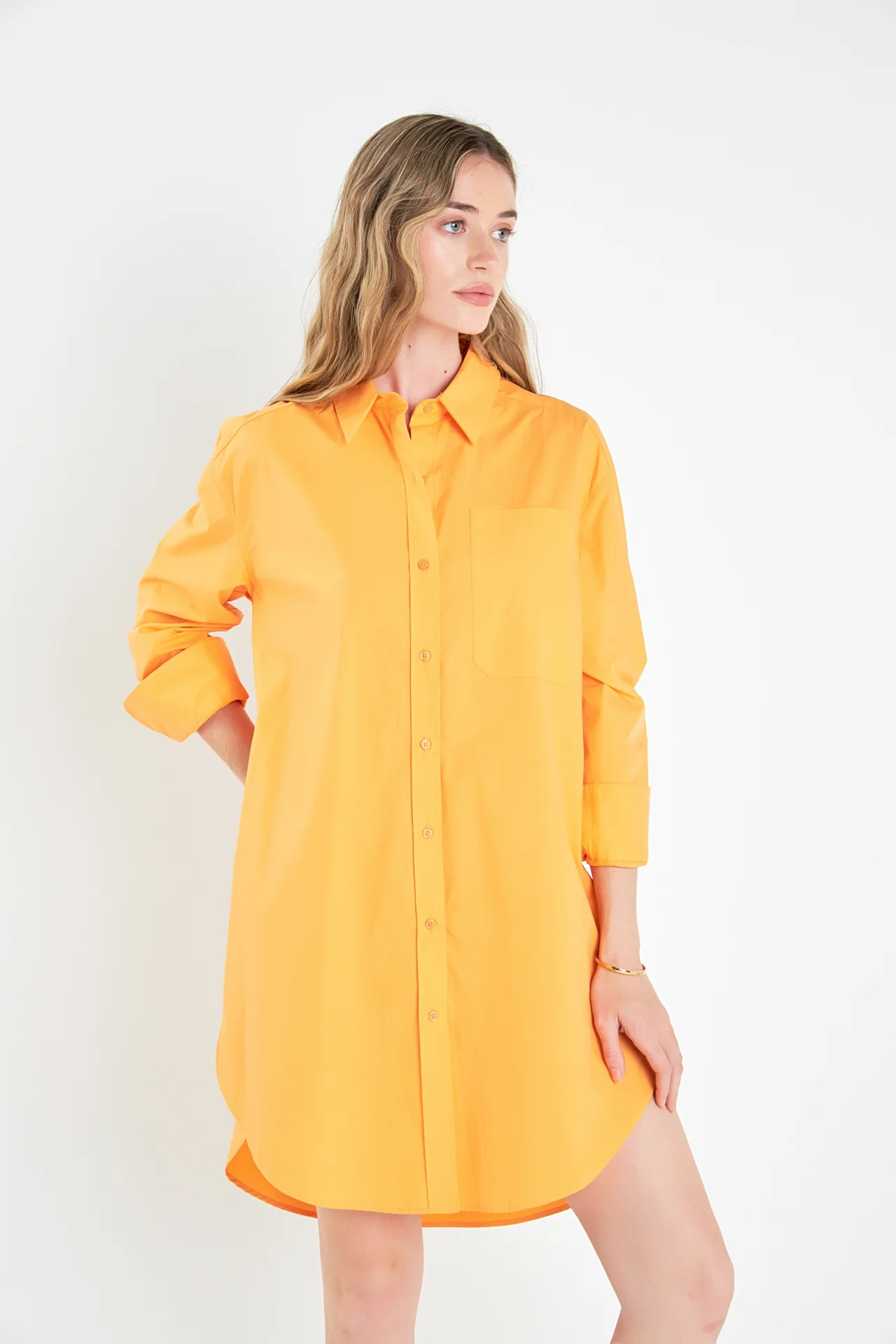 Classic Collared Dress Shirt - Image 35