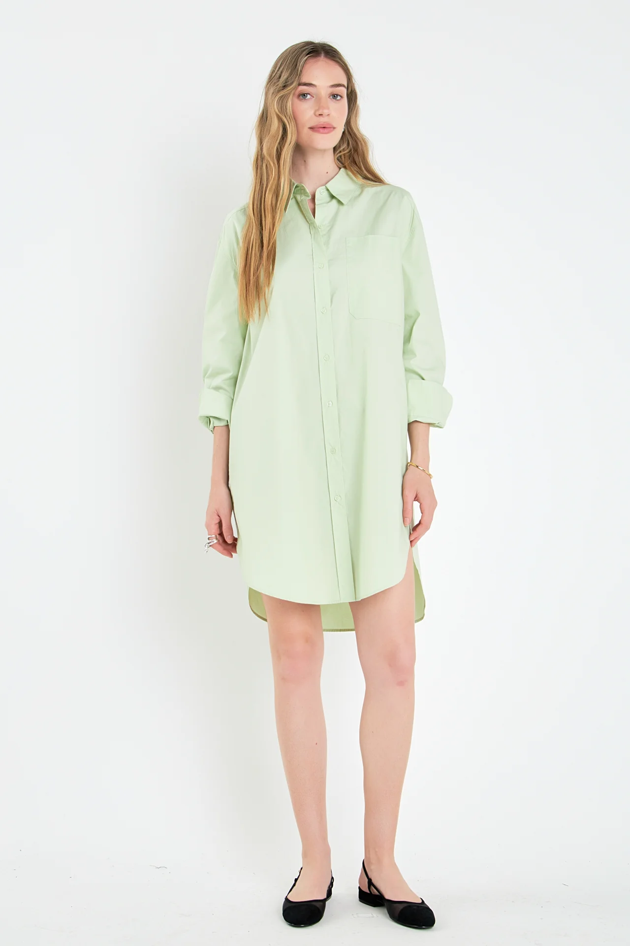 Classic Collared Dress Shirt - Image 36