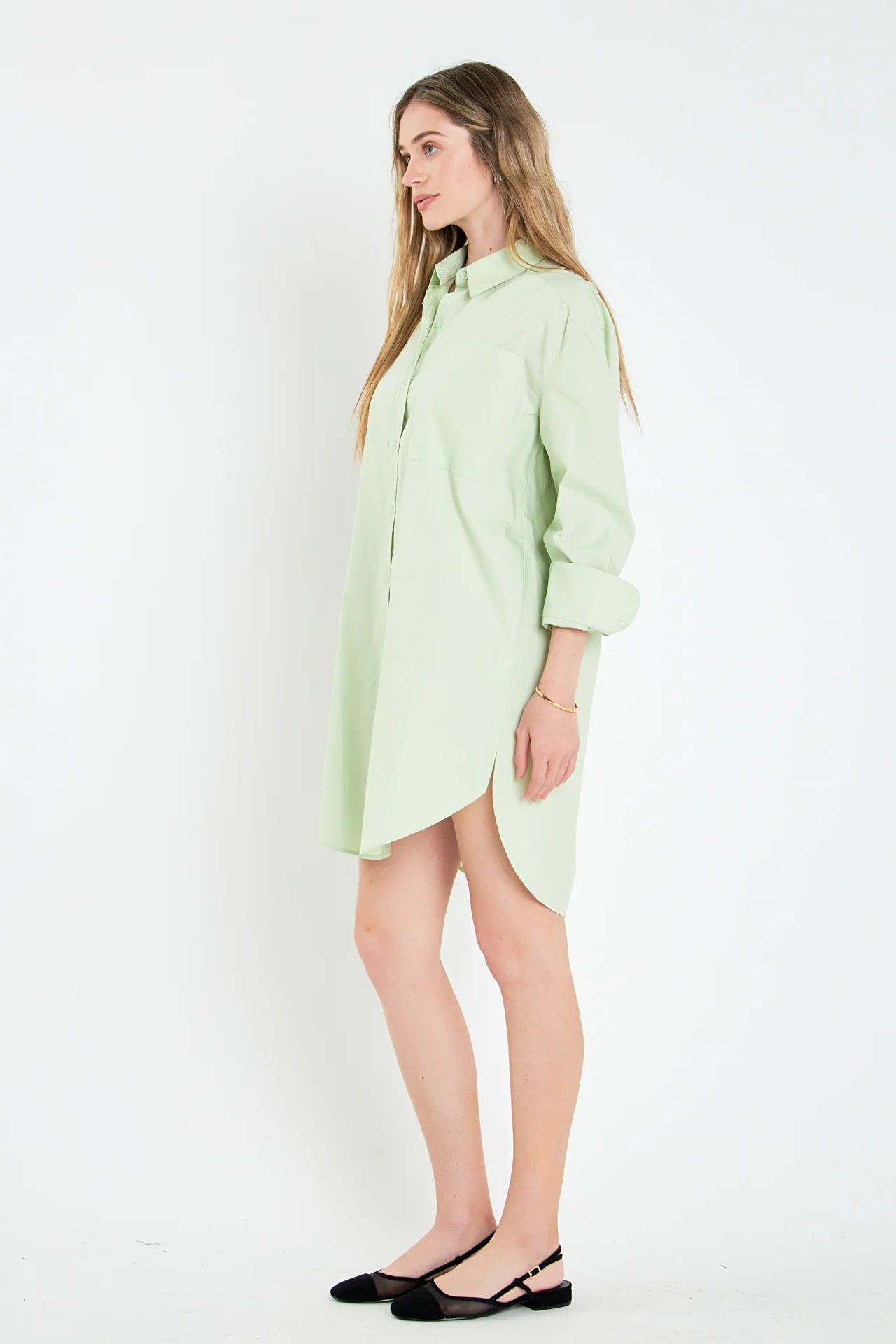 Classic Collared Dress Shirt - Image 38