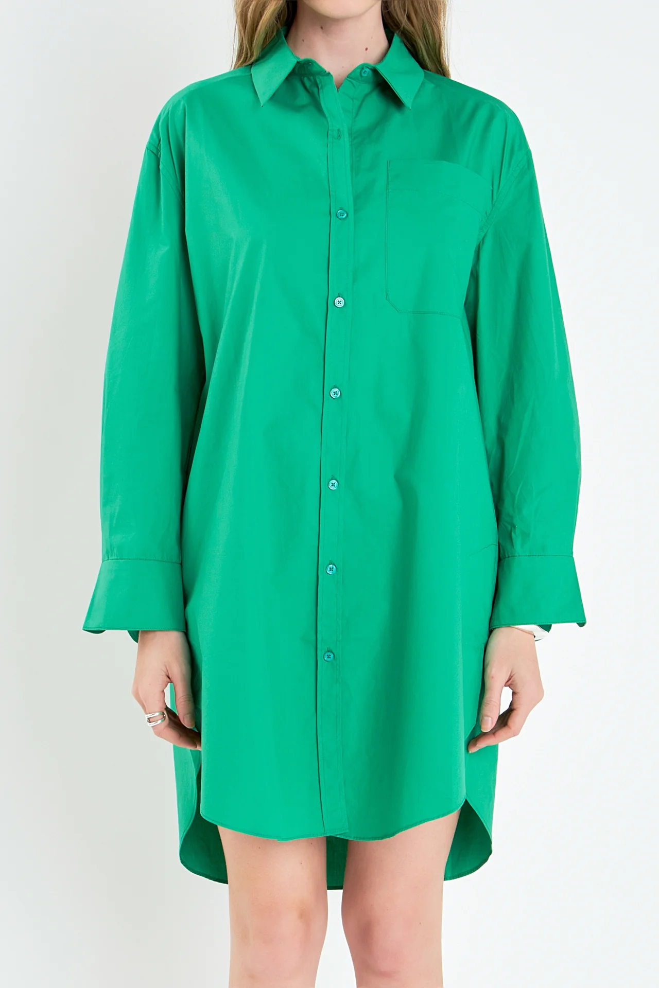 Classic Collared Dress Shirt - Image 47