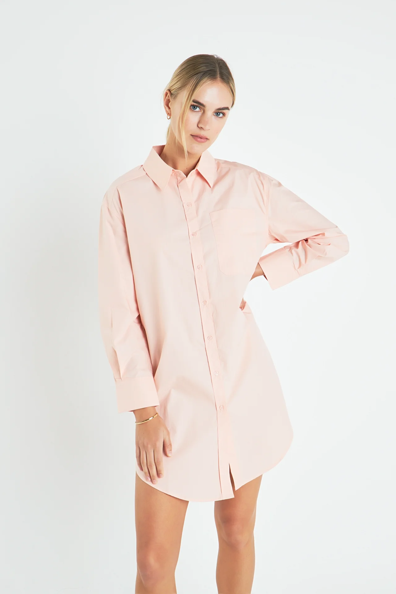 Classic Collared Dress Shirt - Image 55