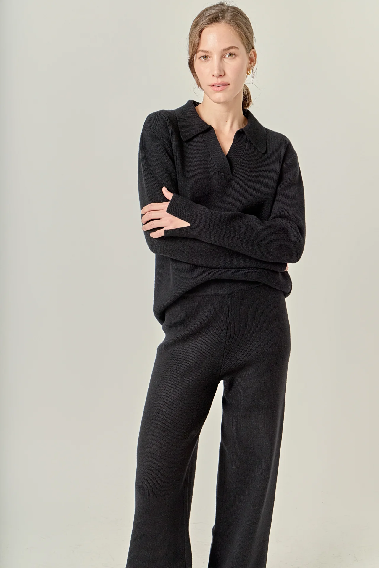 Collared Knit Sweater - Image 16