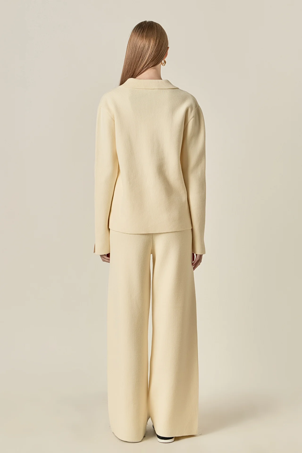 Collared Knit Sweater - Image 4