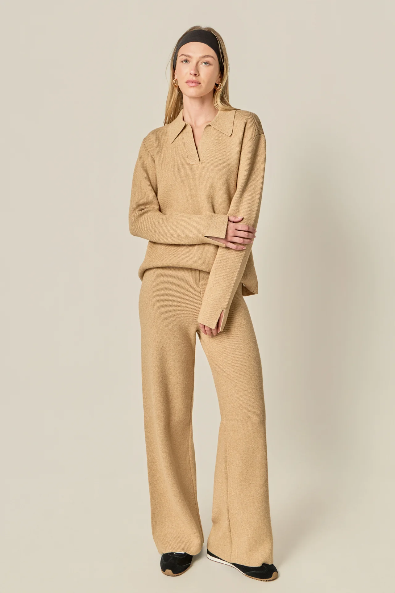 Collared Knit Sweater - Image 7
