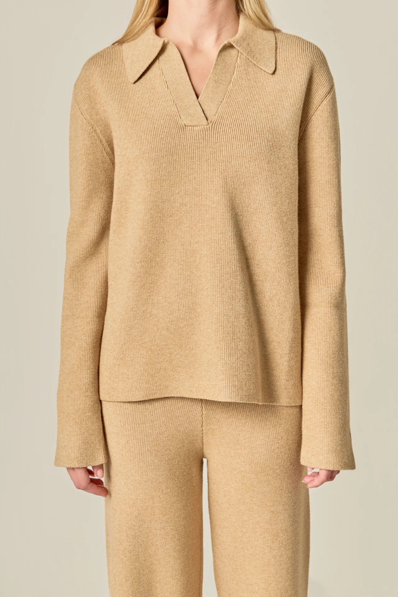Collared Knit Sweater - Image 8