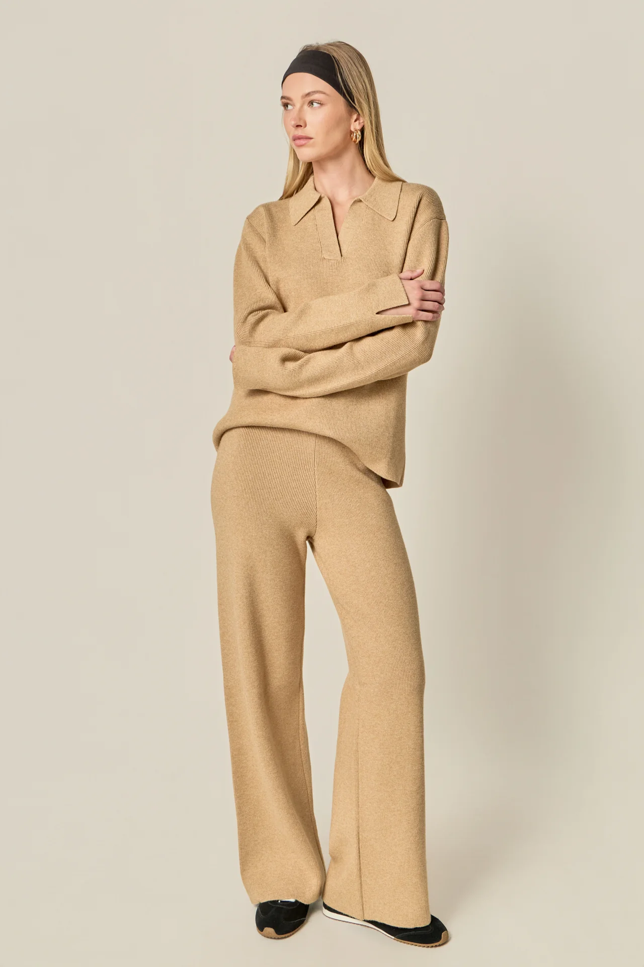 Collared Knit Sweater - Image 9