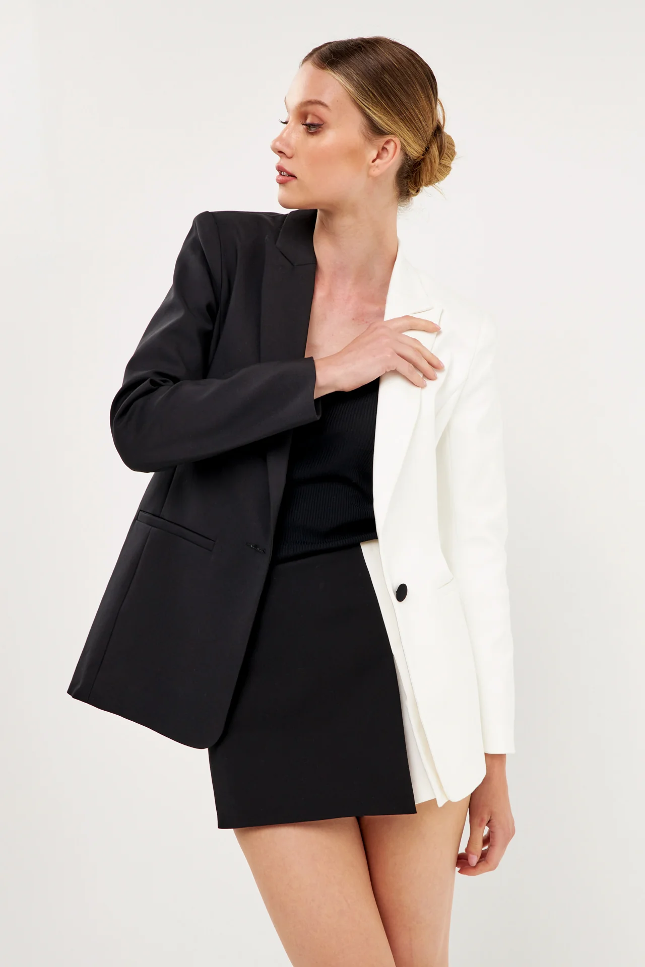 Color Block Blazer - Image 15