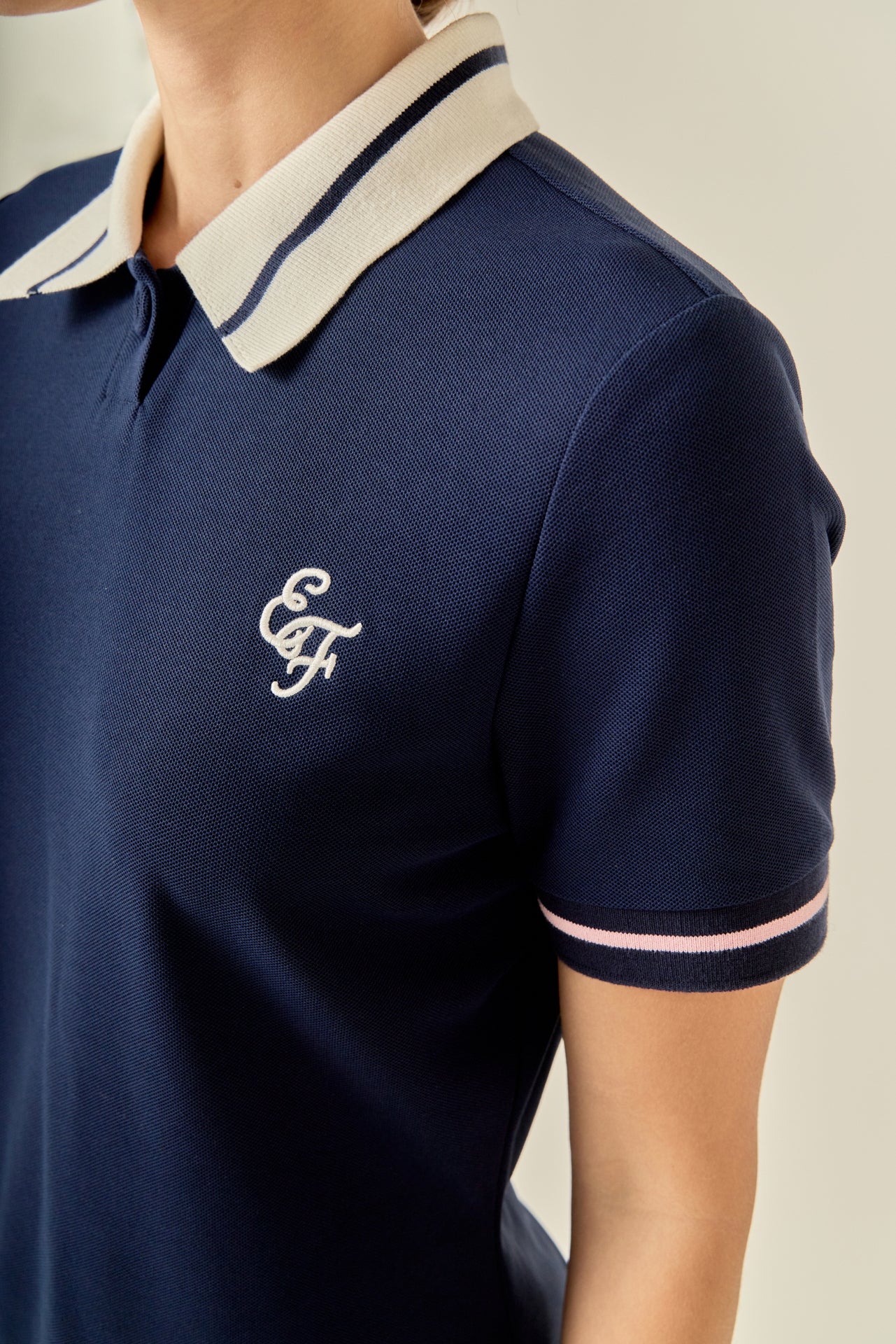 Color Block Polo Shirt - Image 3