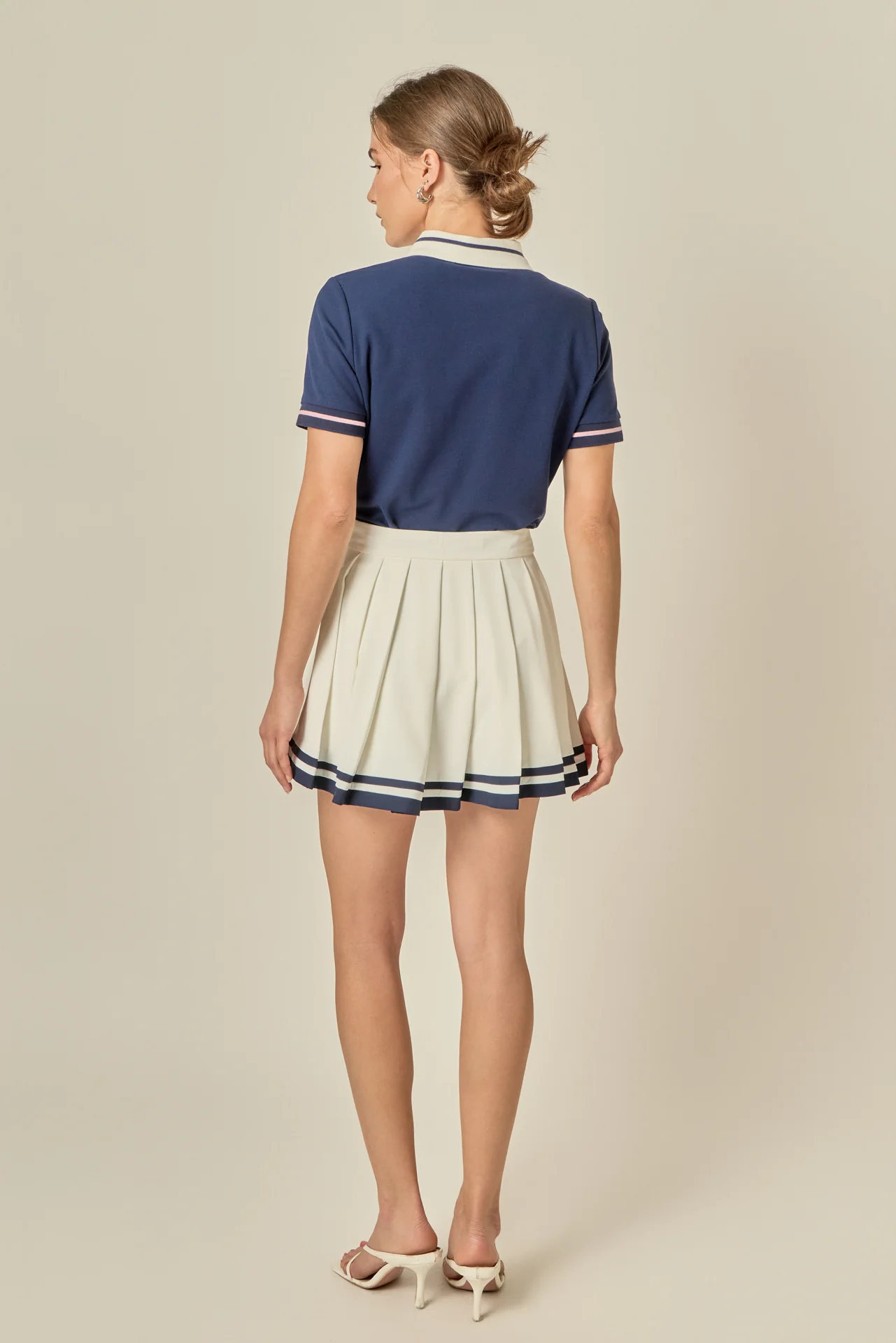 Color Block Polo Shirt - Image 5