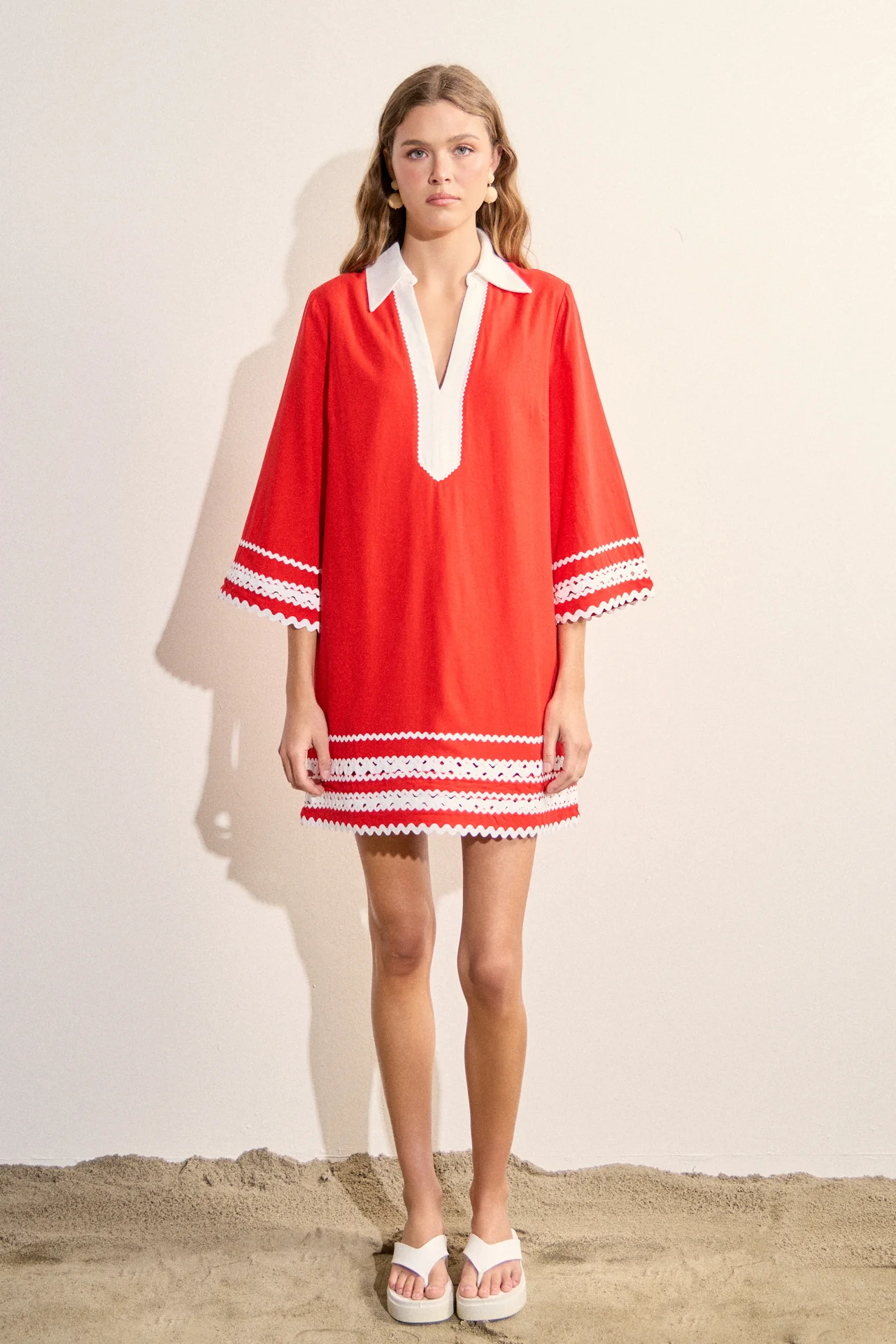 Ric Rac Tunic Mini Dress - Image 10