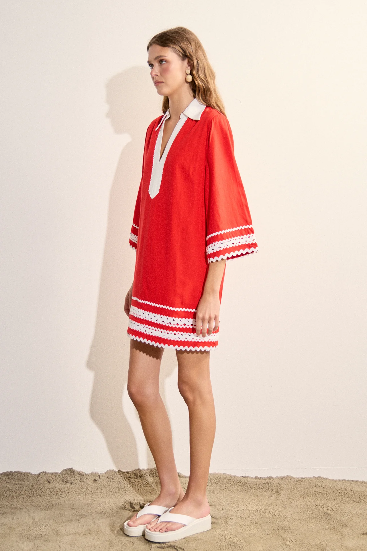 Ric Rac Tunic Mini Dress - Image 12