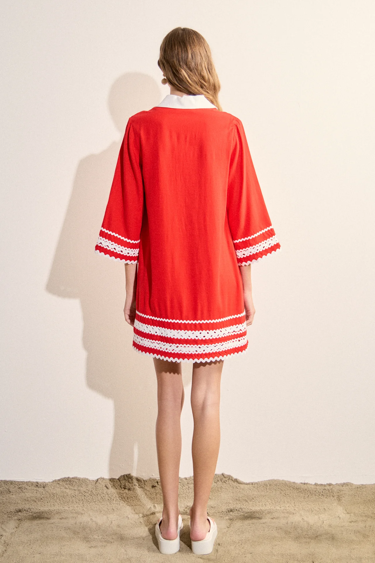 Ric Rac Tunic Mini Dress - Image 13