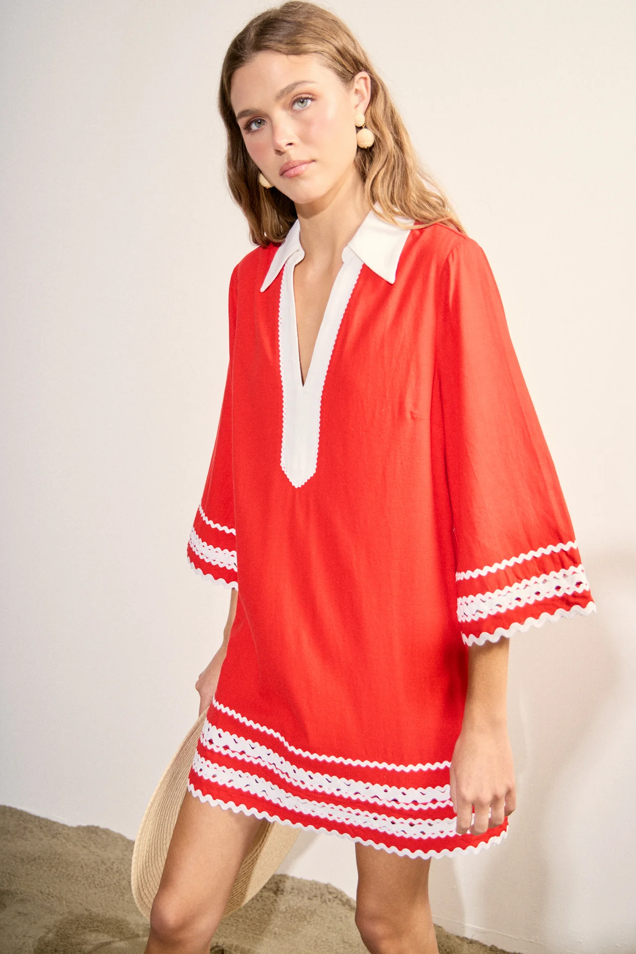 Ric Rac Tunic Mini Dress - Image 14