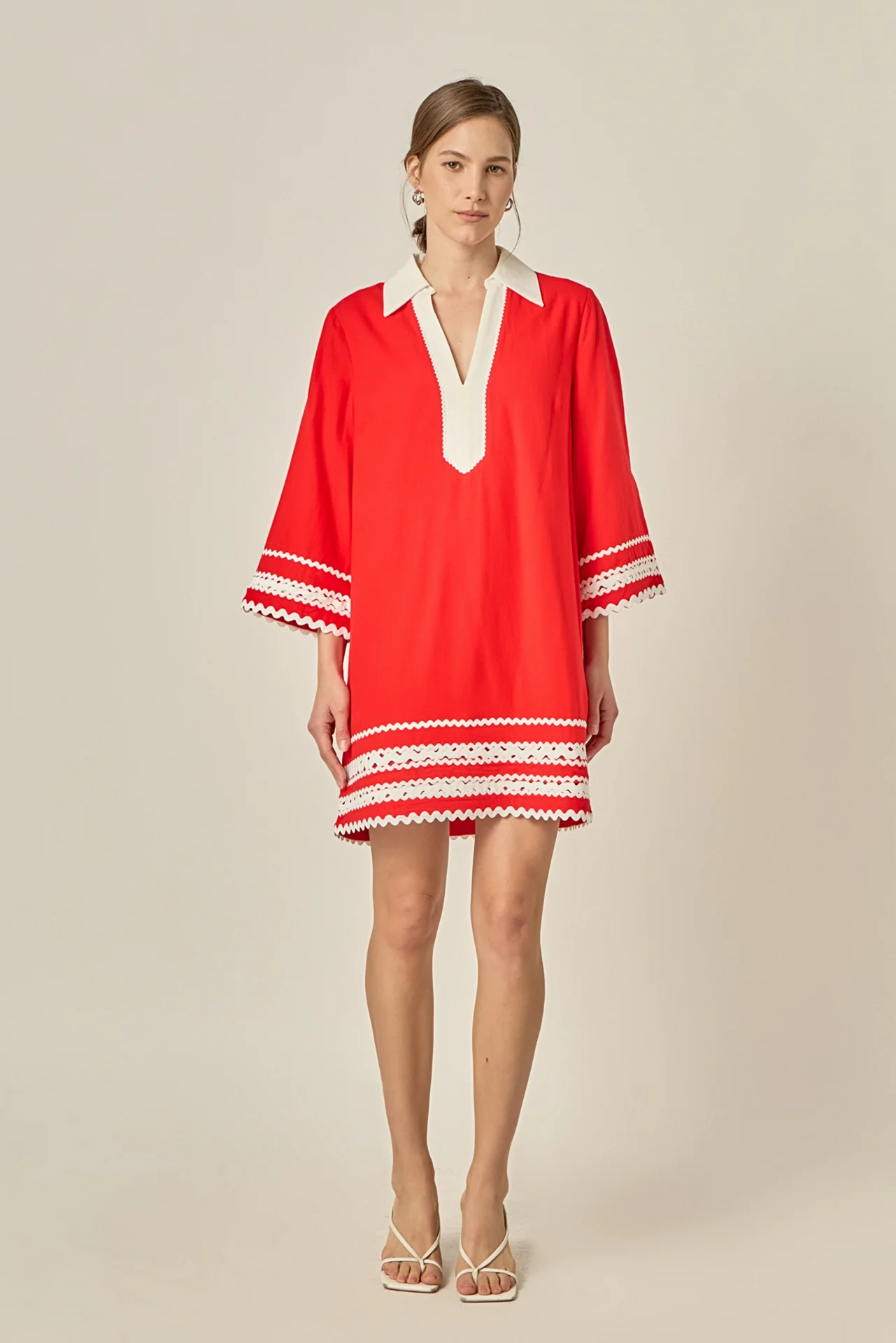 Ric Rac Tunic Mini Dress - Image 16