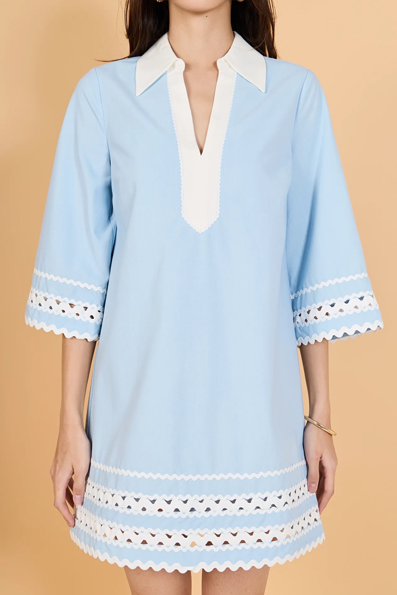 Ric Rac Tunic Mini Dress - Image 18