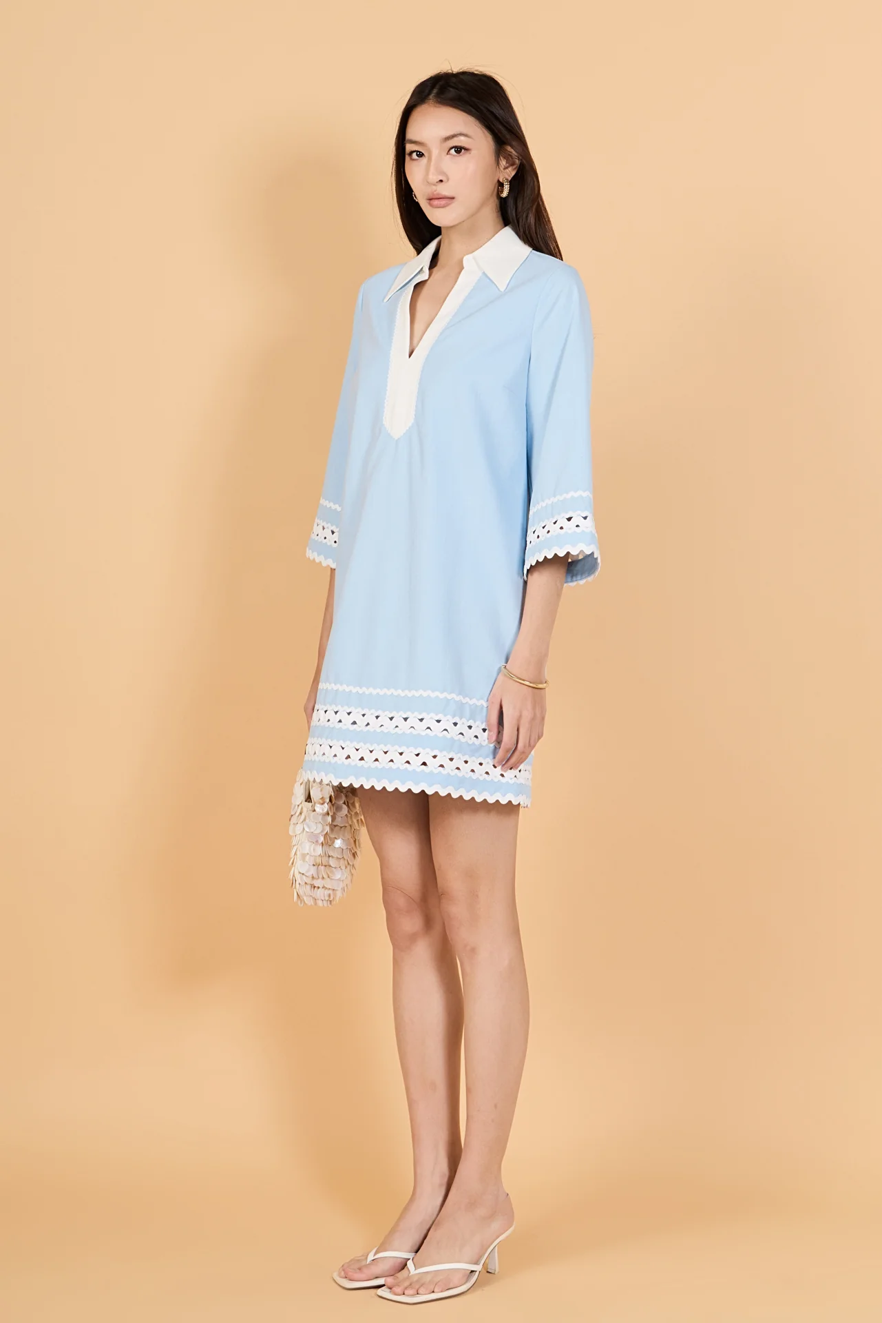 Ric Rac Tunic Mini Dress - Image 20