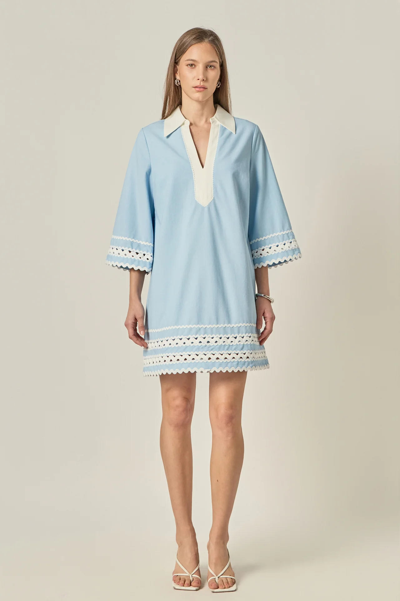 Ric Rac Tunic Mini Dress - Image 23