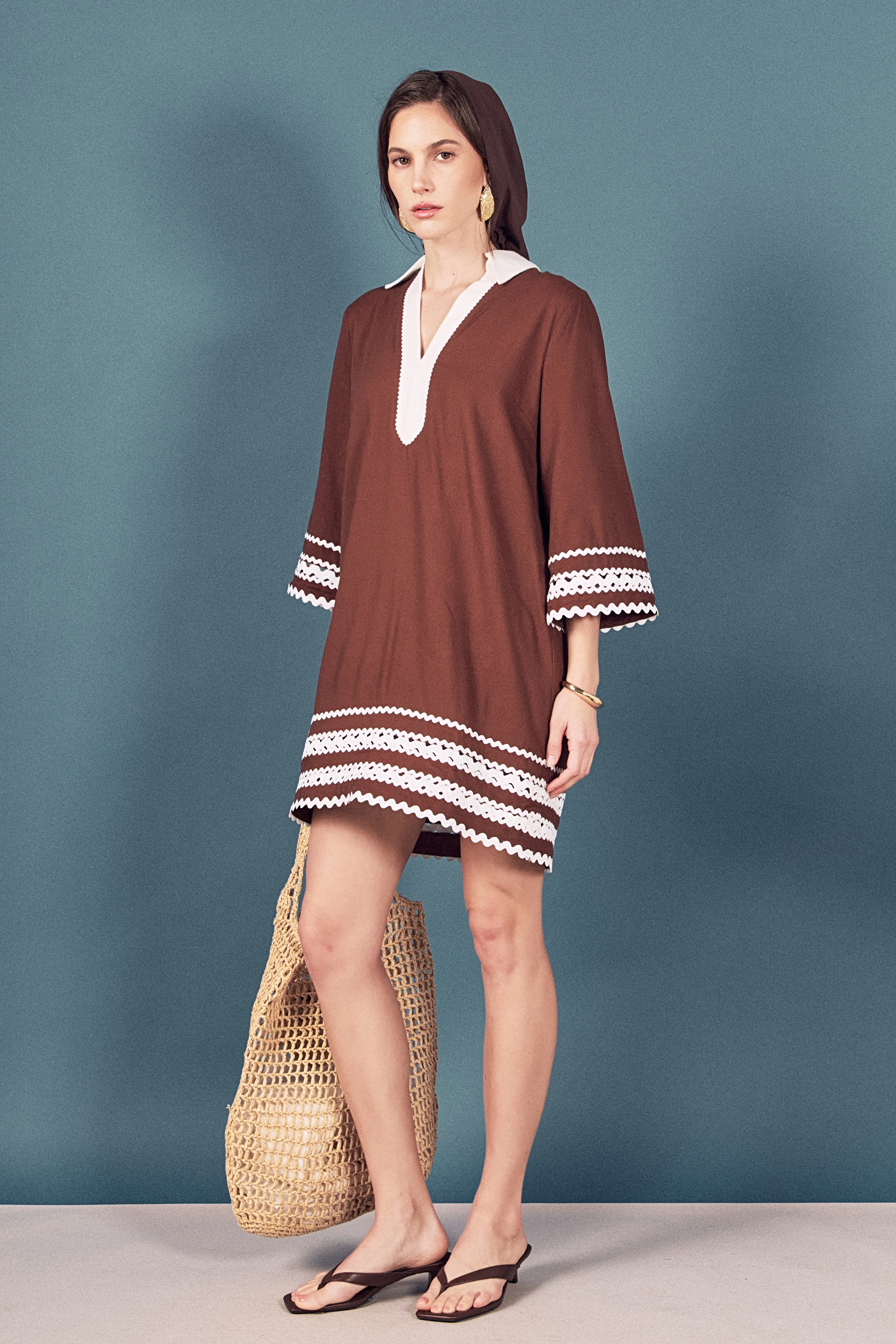 Ric Rac Tunic Mini Dress - Image 27
