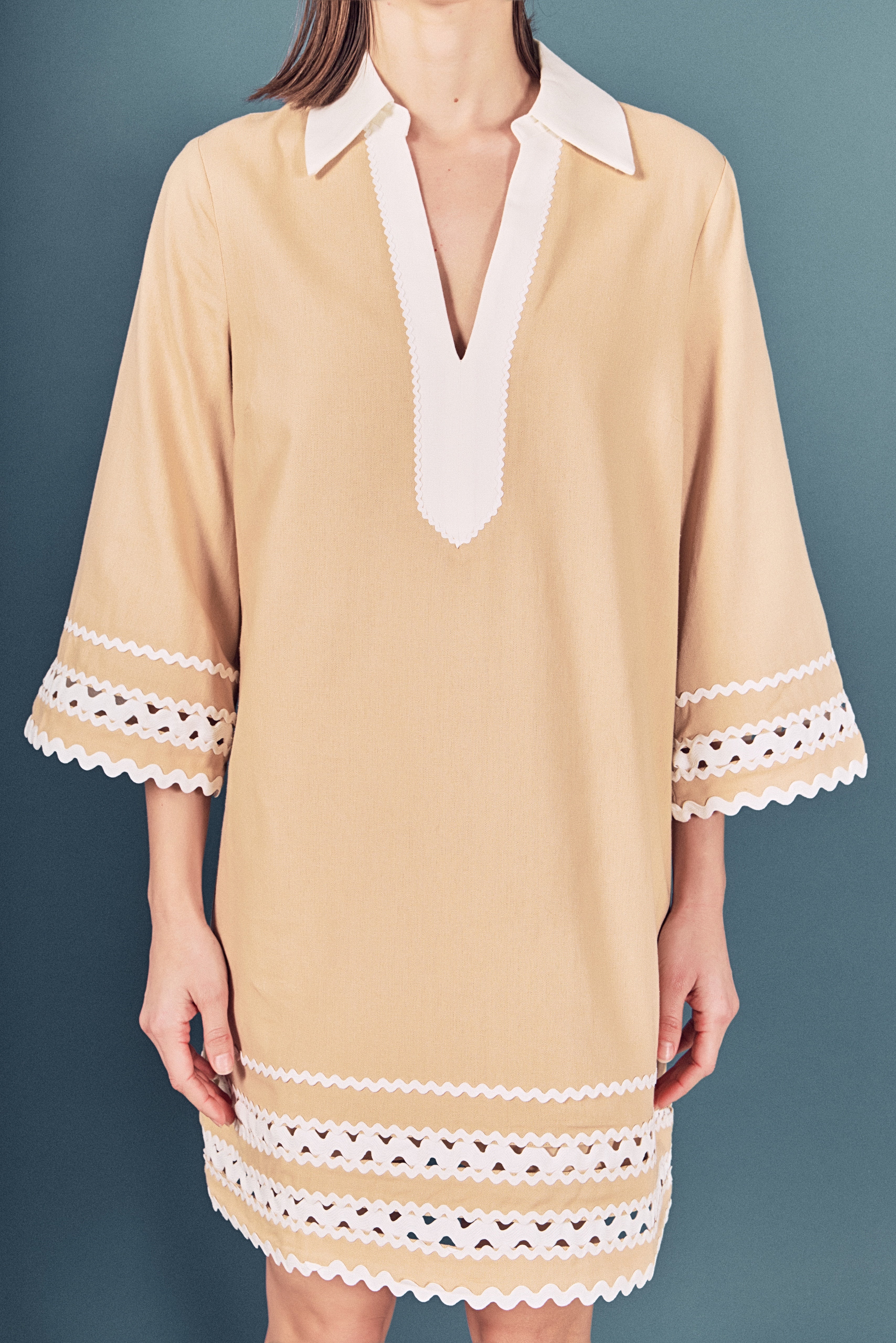 Ric Rac Tunic Mini Dress - Image 33