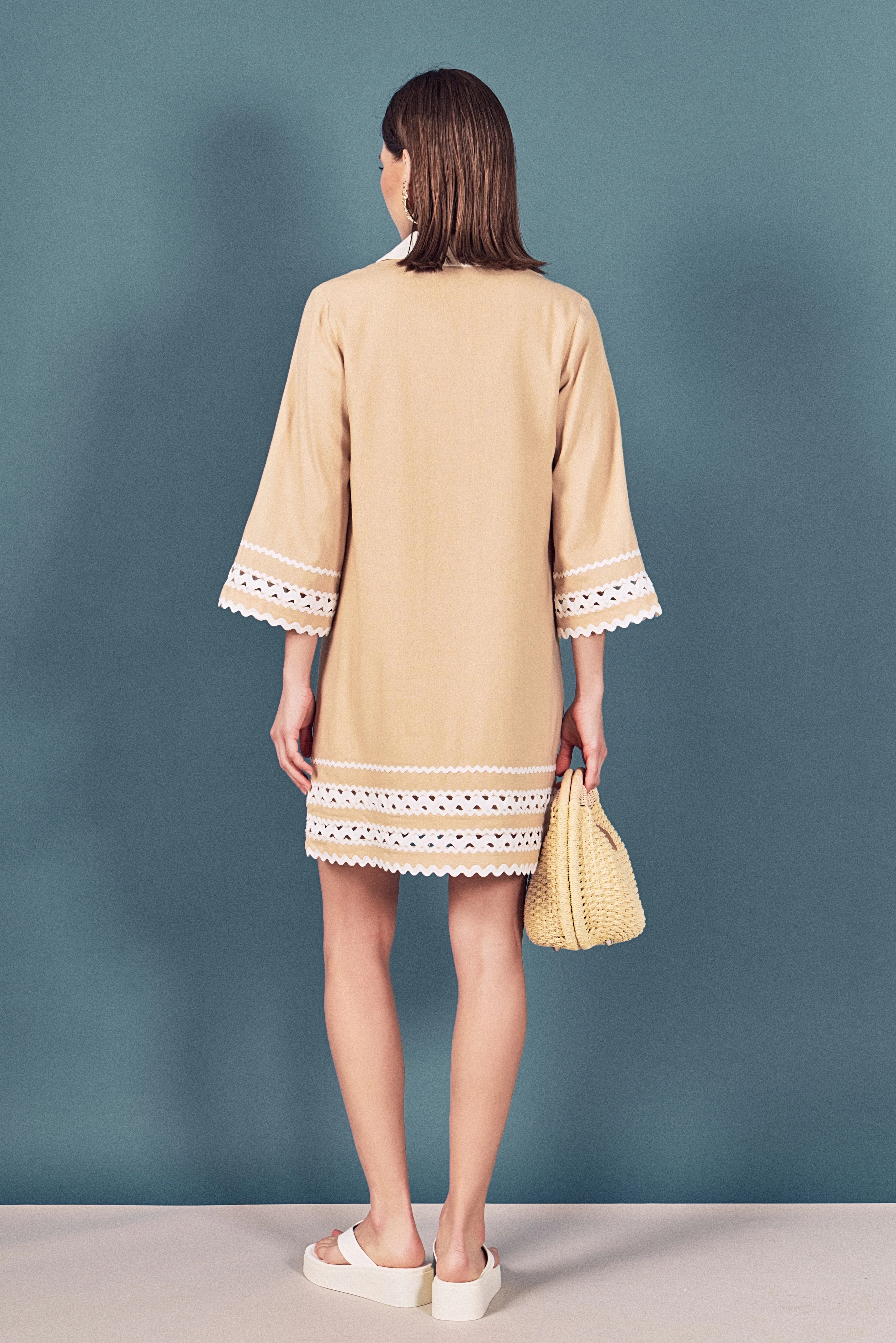 Ric Rac Tunic Mini Dress - Image 36
