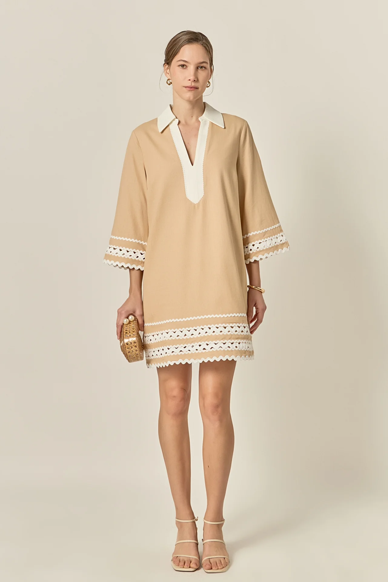 Ric Rac Tunic Mini Dress - Image 37