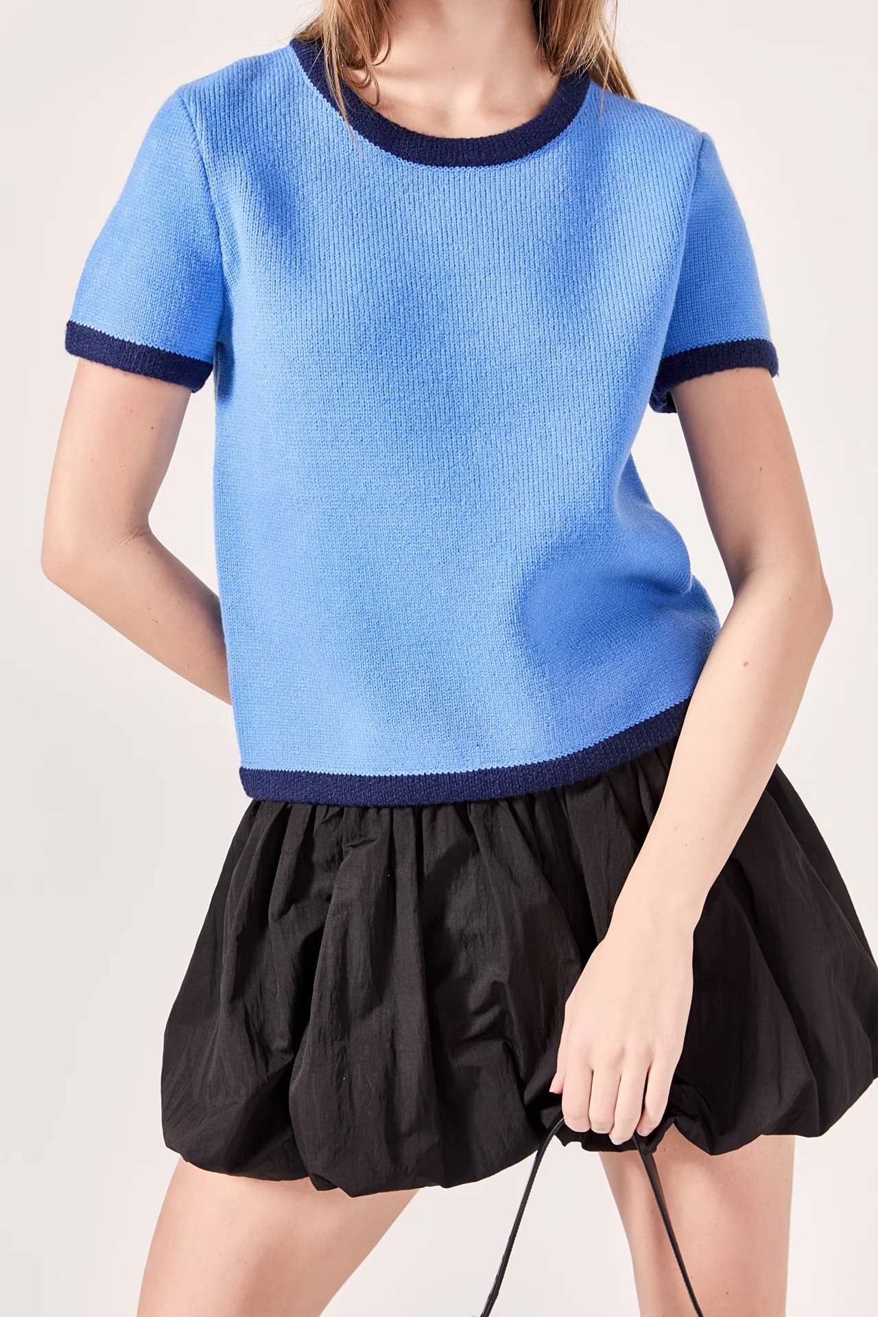 Joan Colorblock Sweater Top - Image 2