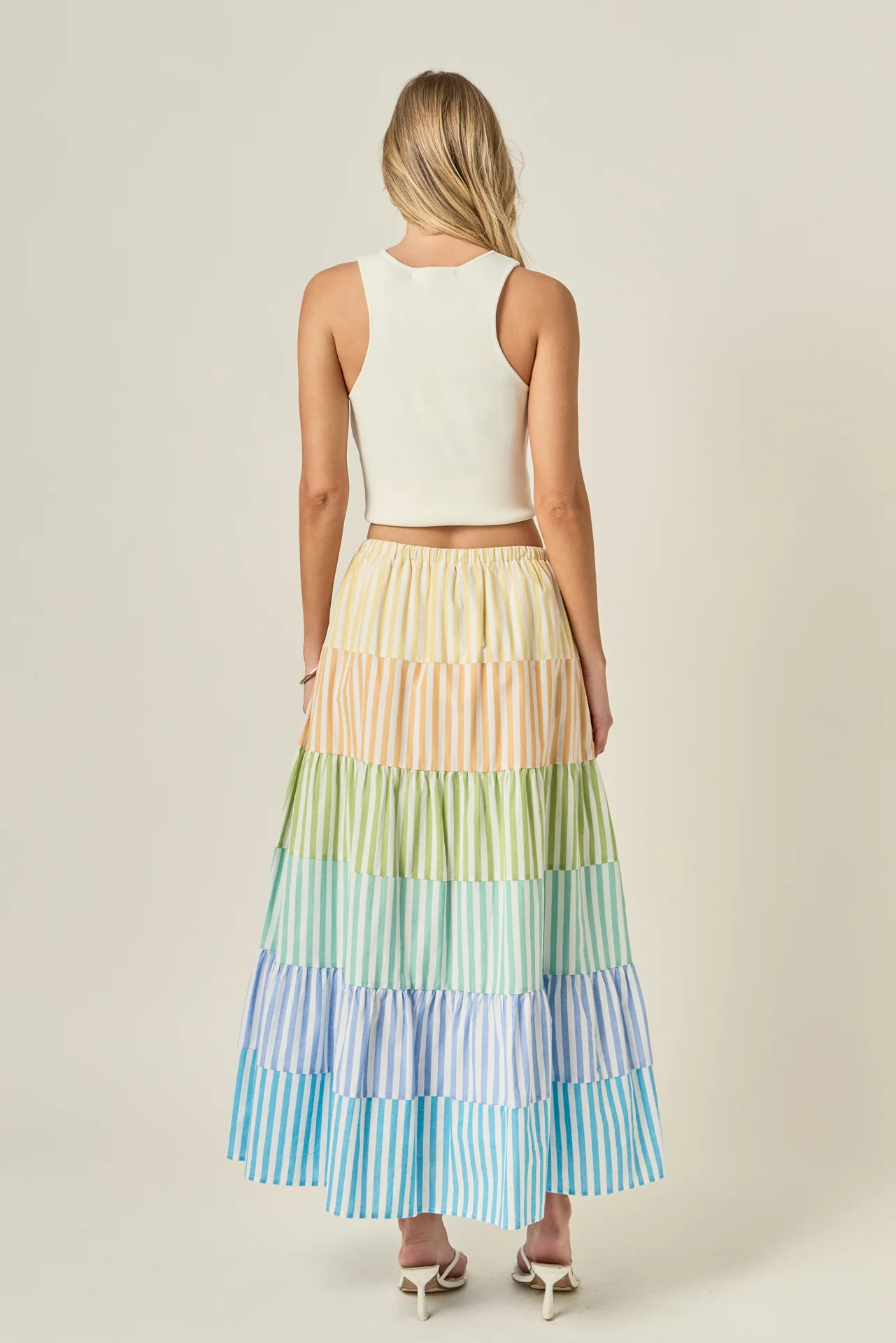 Pastel Tier Skirt - Image 4