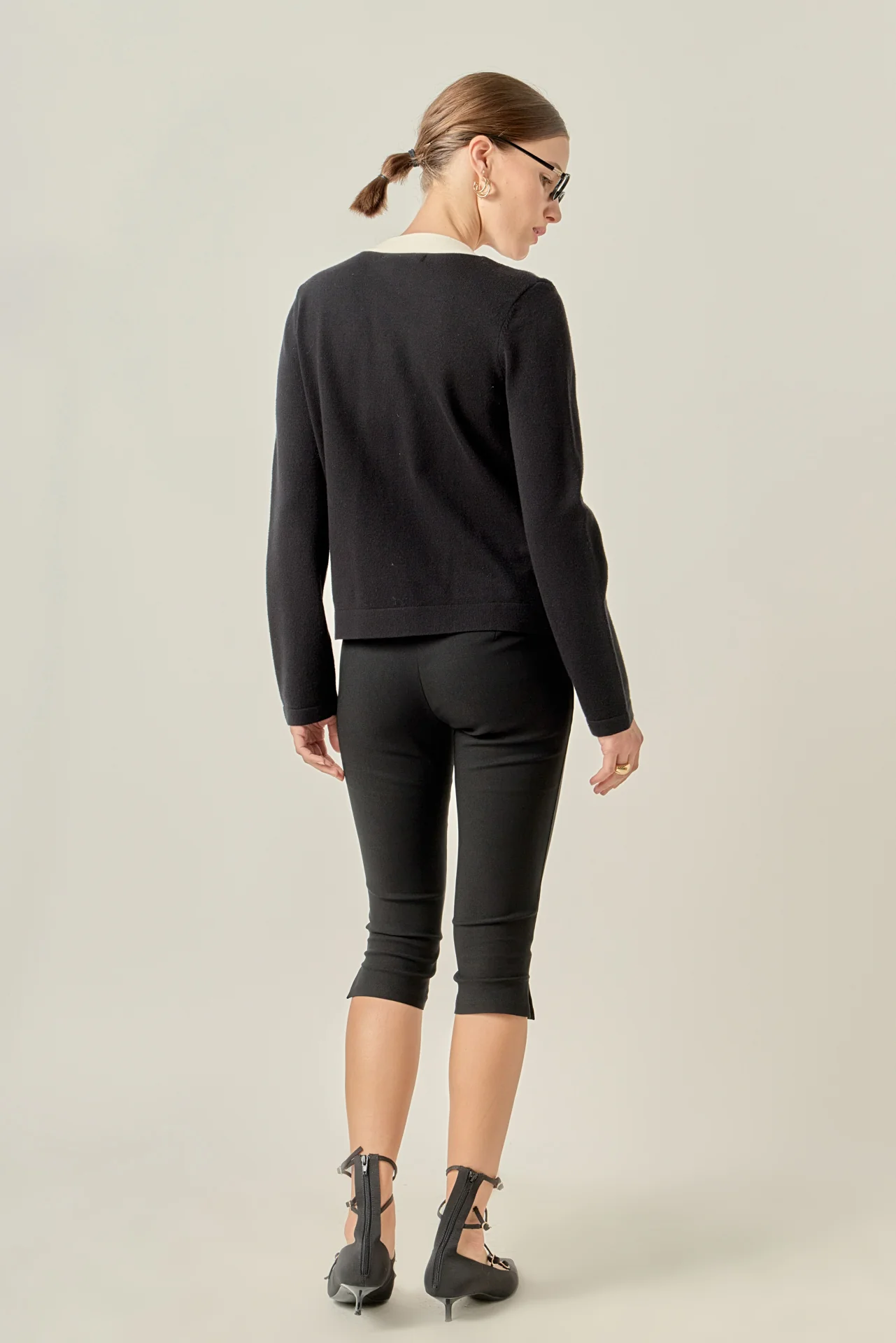 Colorblock Knit Cardigan - Image 4
