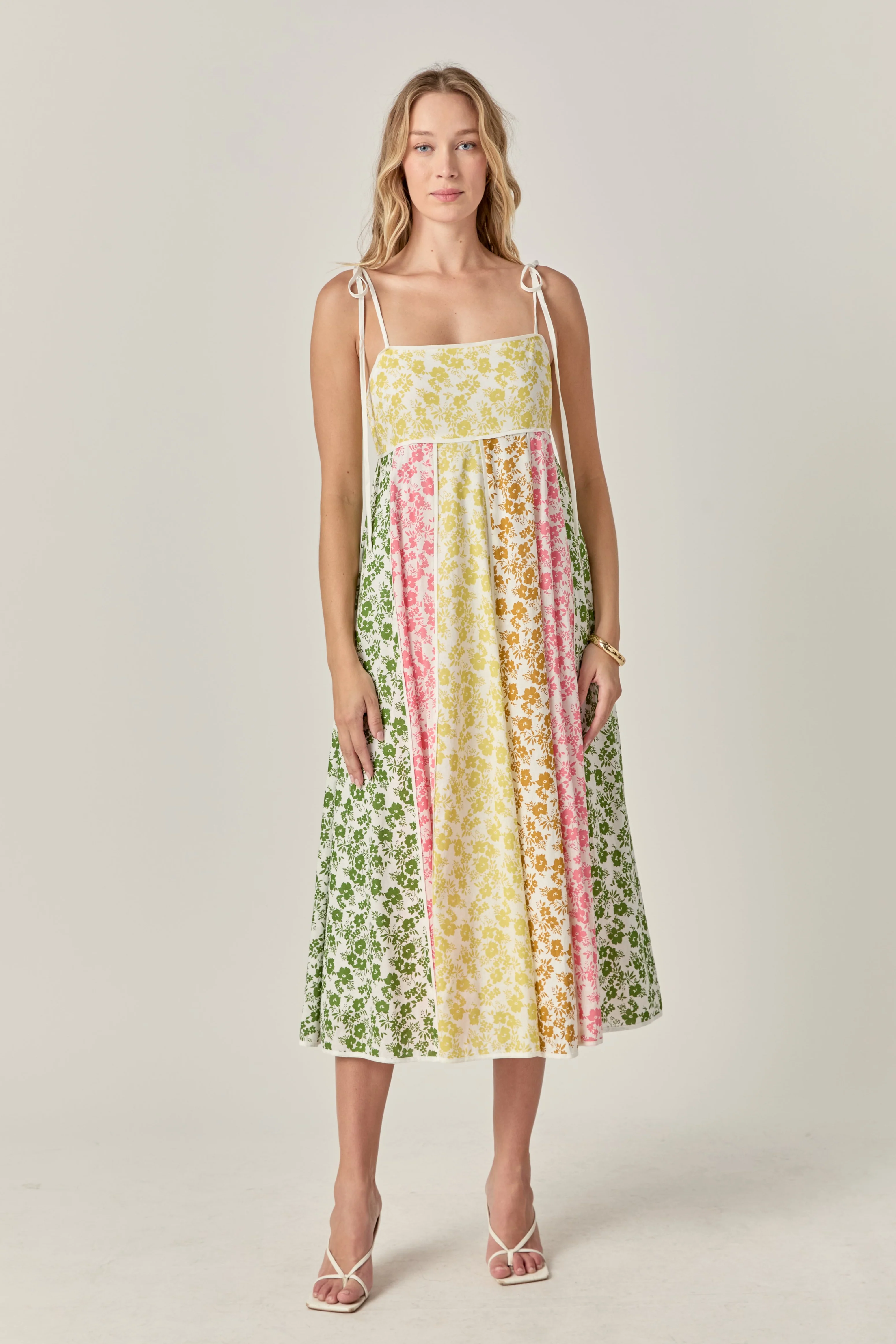 Maisie Colorblock Midi Dress - Image 8