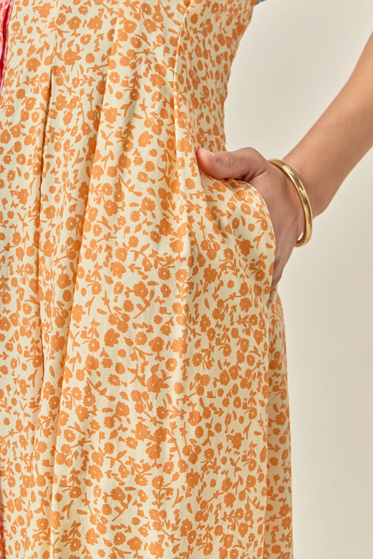 Bloom Block Midi Dress - Image 6