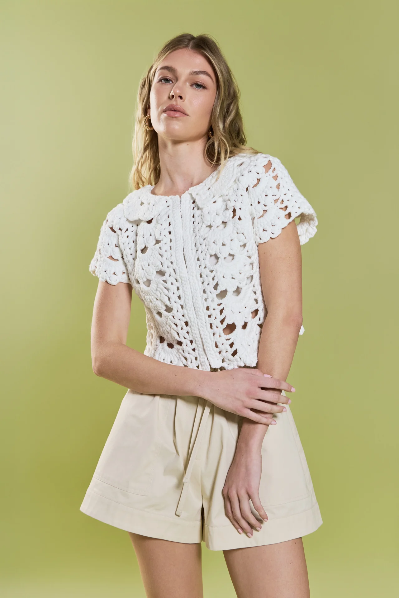 Cotton Drawstring Shorts - Image 5