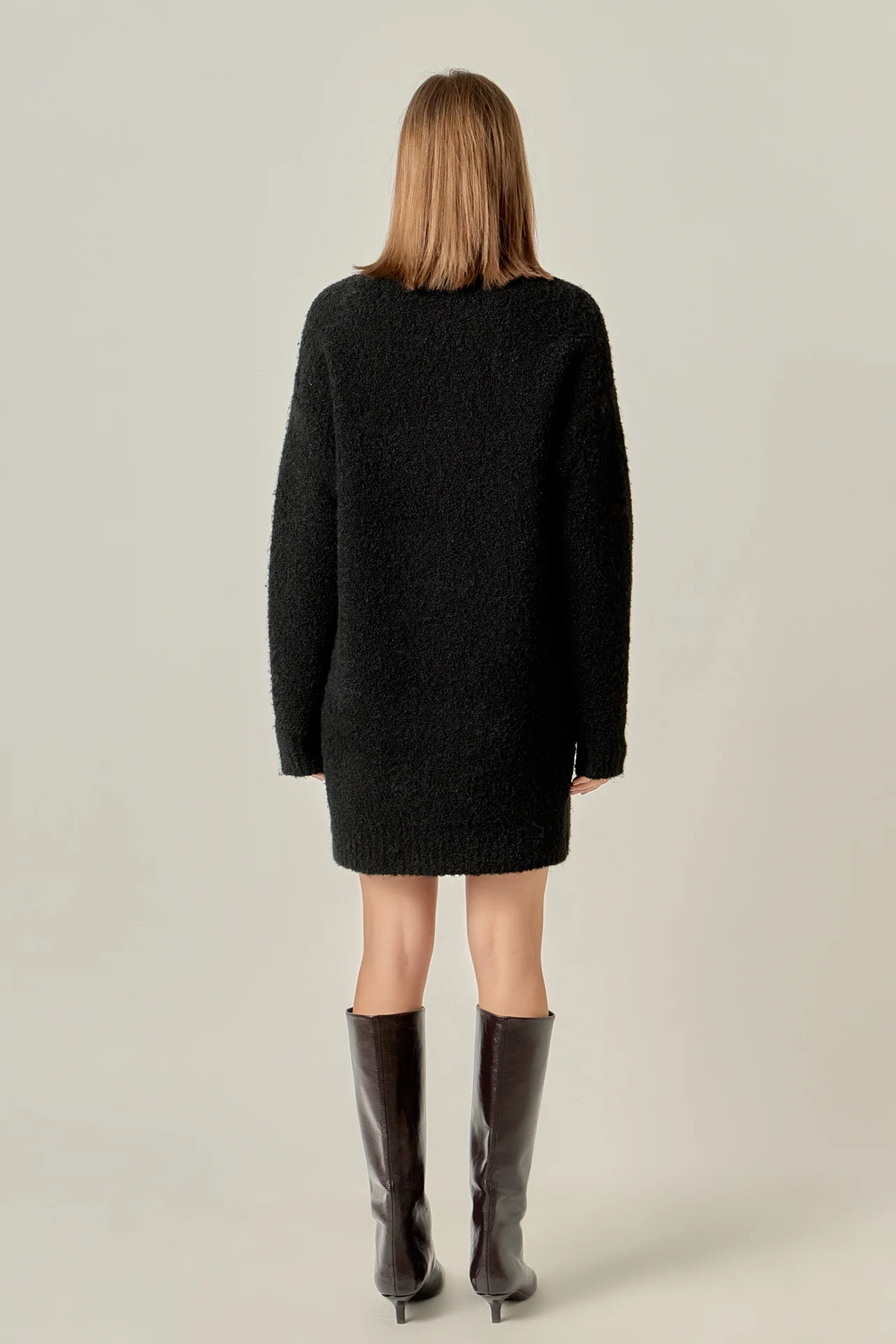 Cozy Round Sweater Dress - Image 10