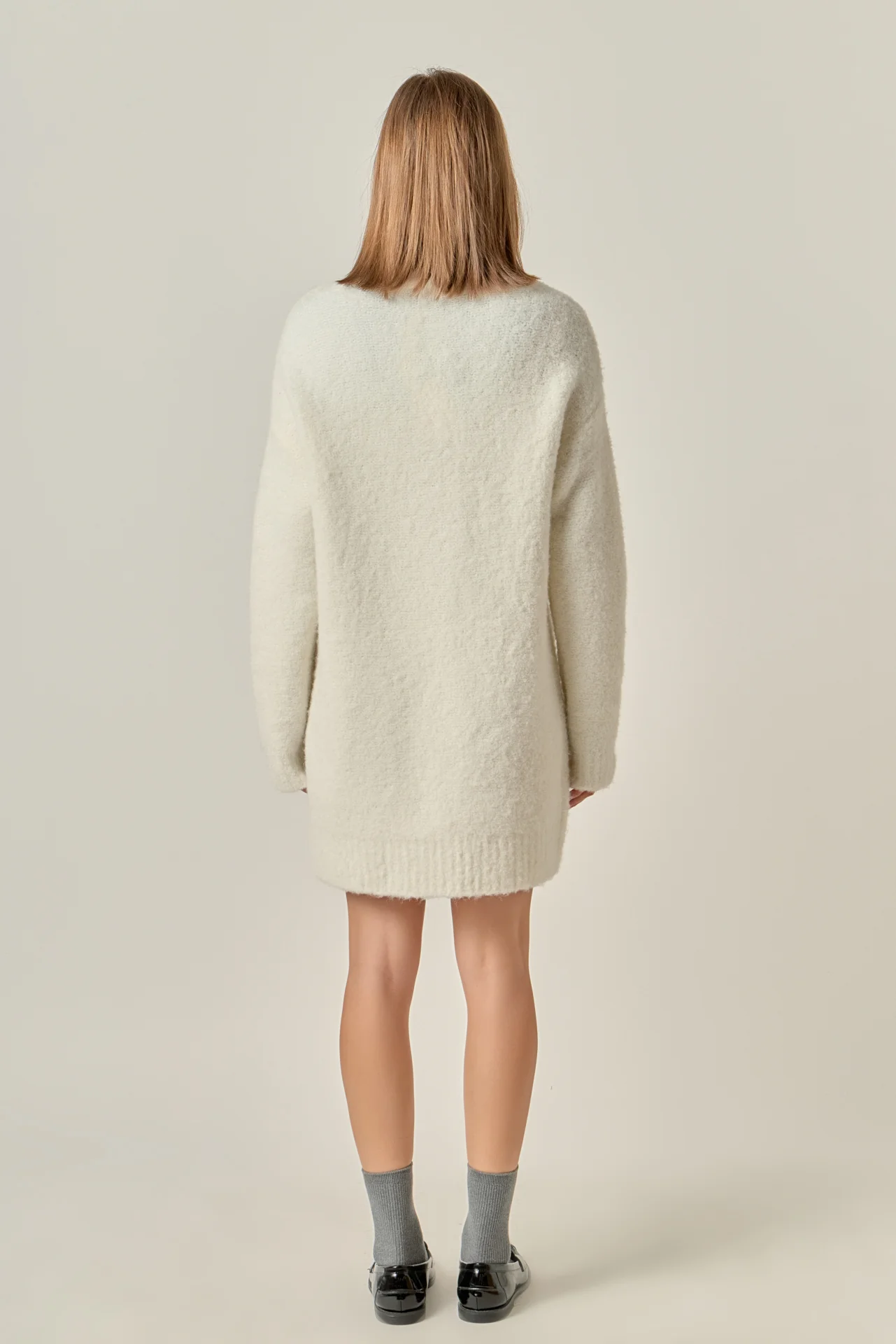Cozy Round Sweater Dress - Image 15