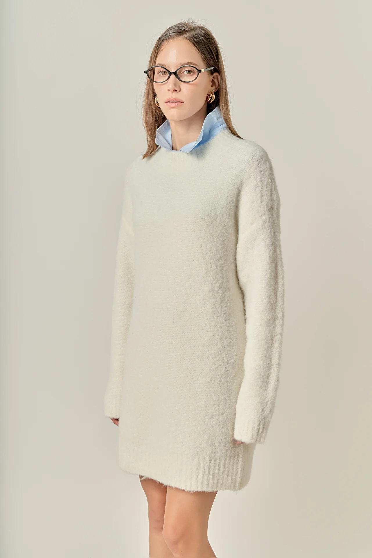 Cozy Round Sweater Dress - Image 16