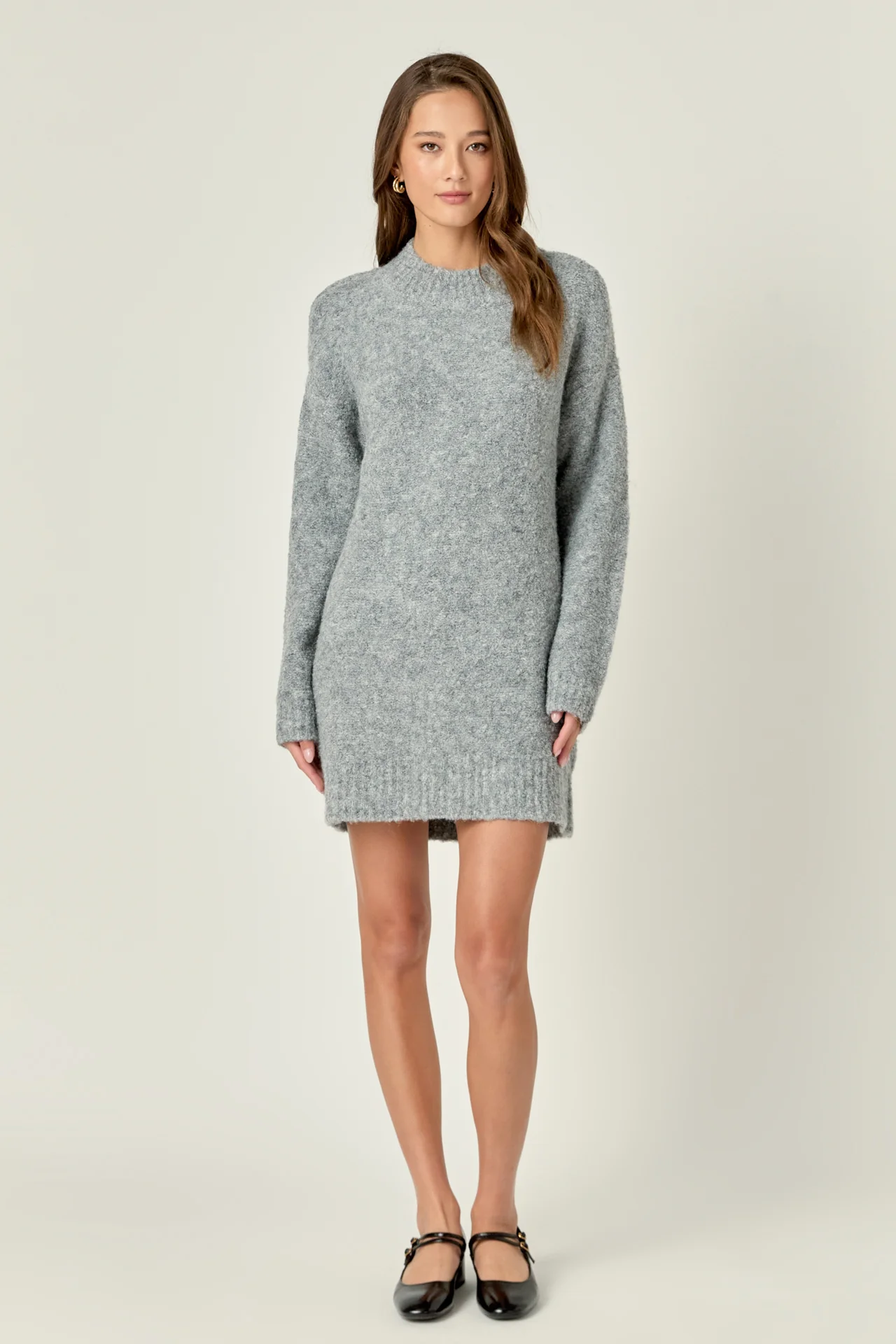 Cozy Round Sweater Dress - Image 17