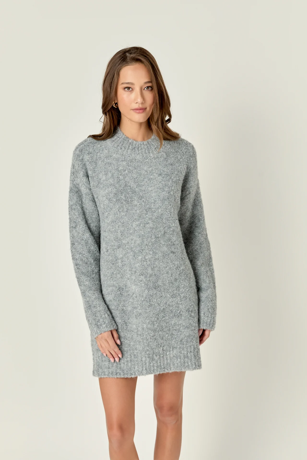 Cozy Round Sweater Dress - Image 21