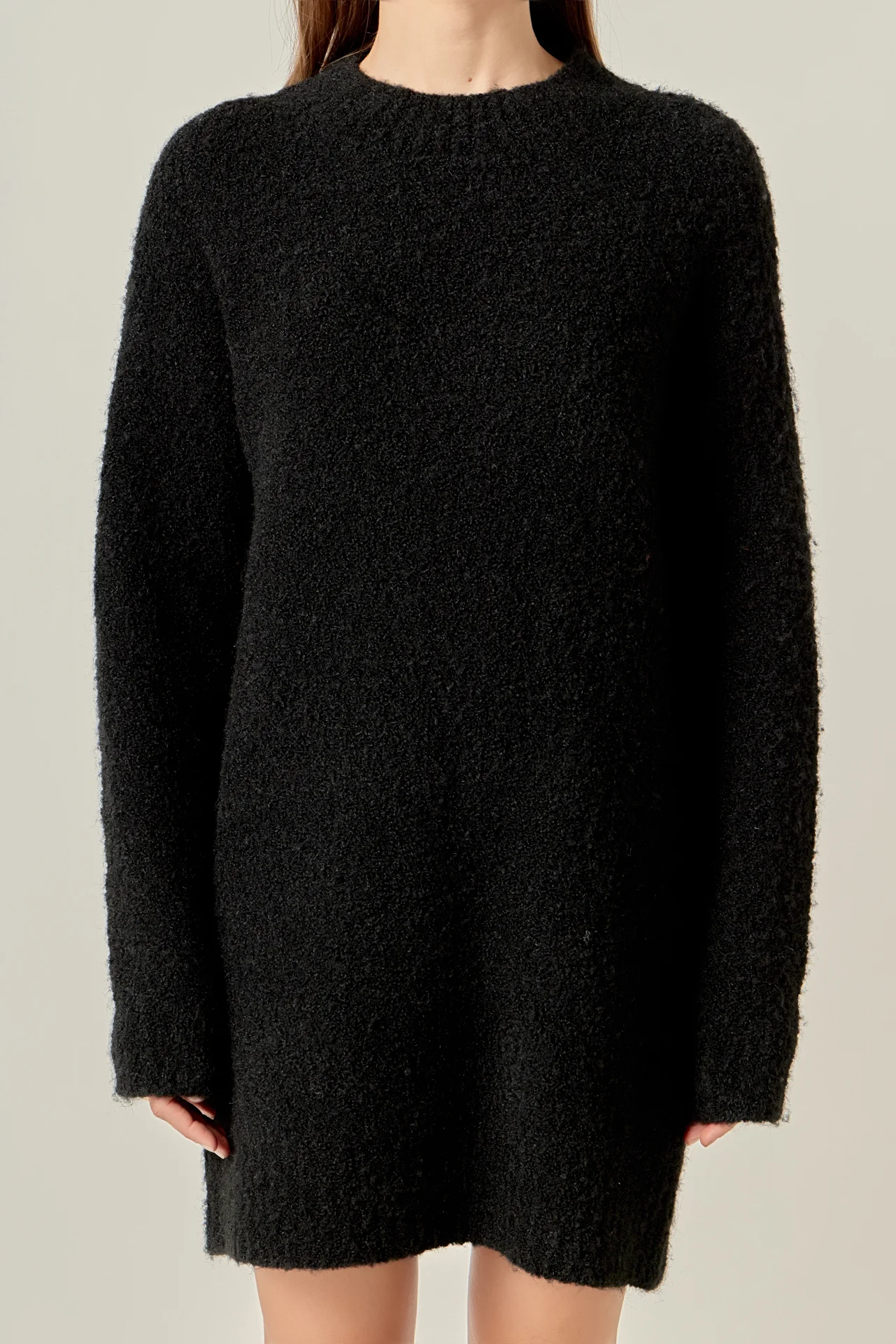 Cozy Round Sweater Dress - Image 8