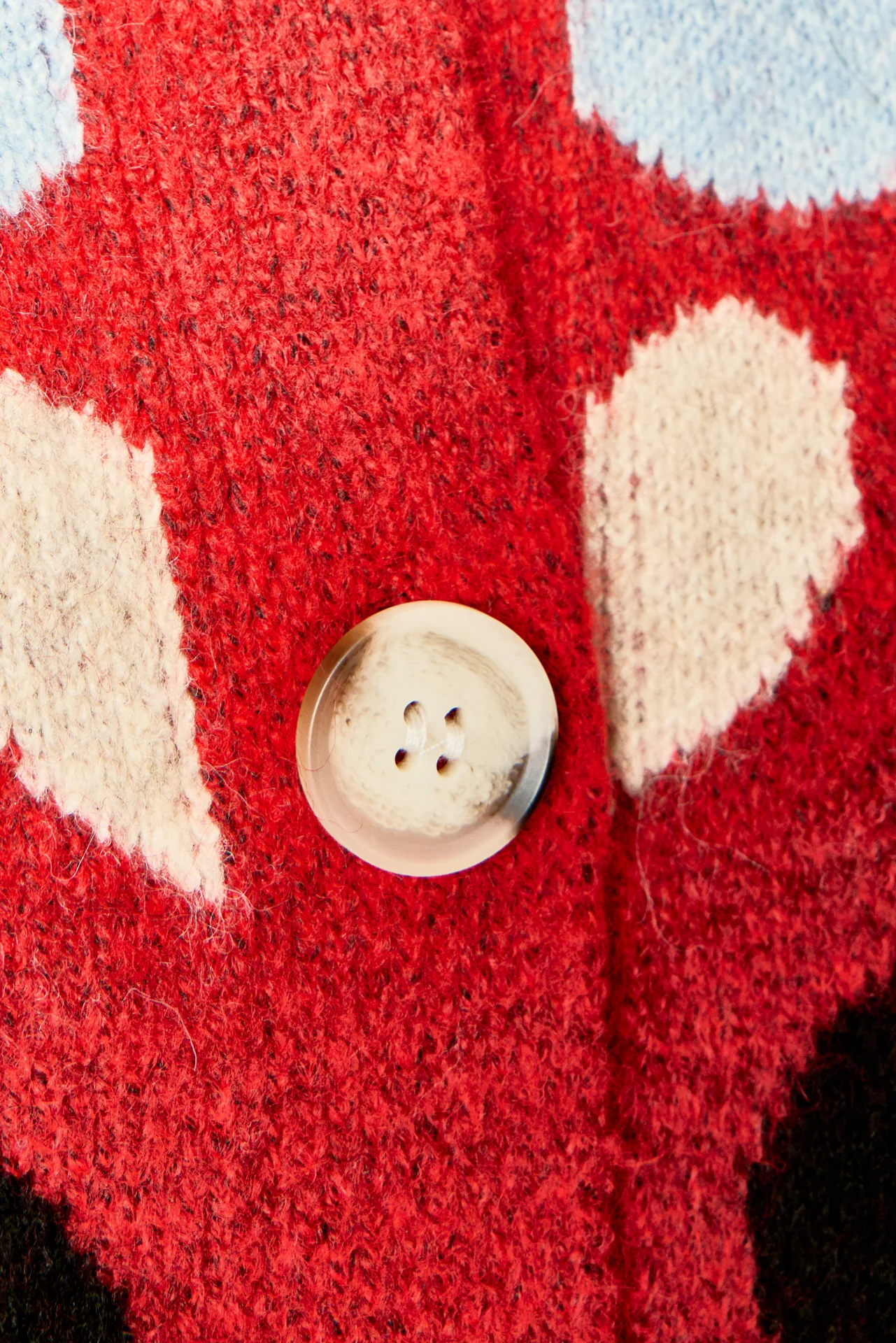 Crewneck Heart Cardigan - Image 4