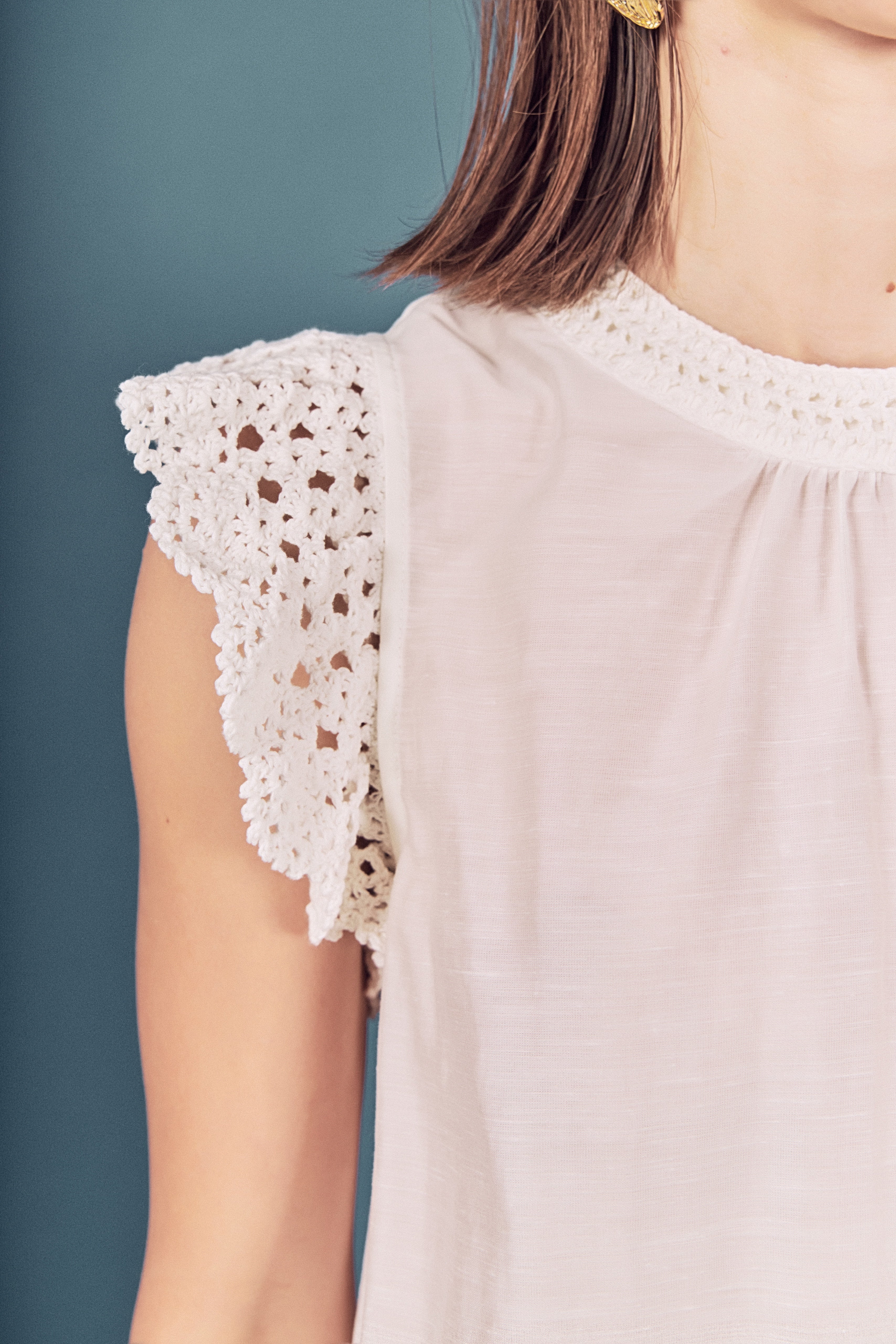 Crochet Detailed Top - Image 3