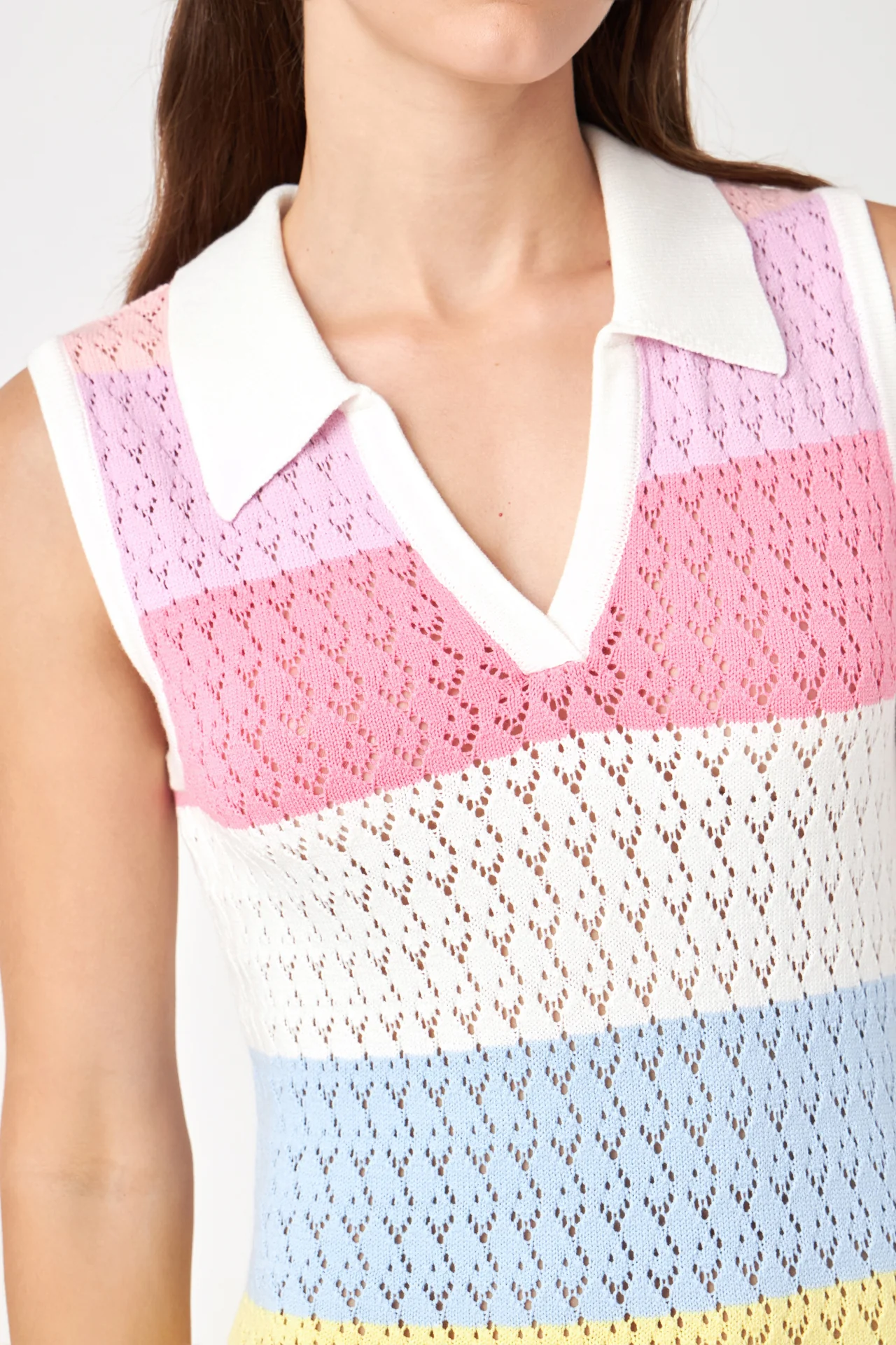 Crochet Knit Maxi Dress - Image 2